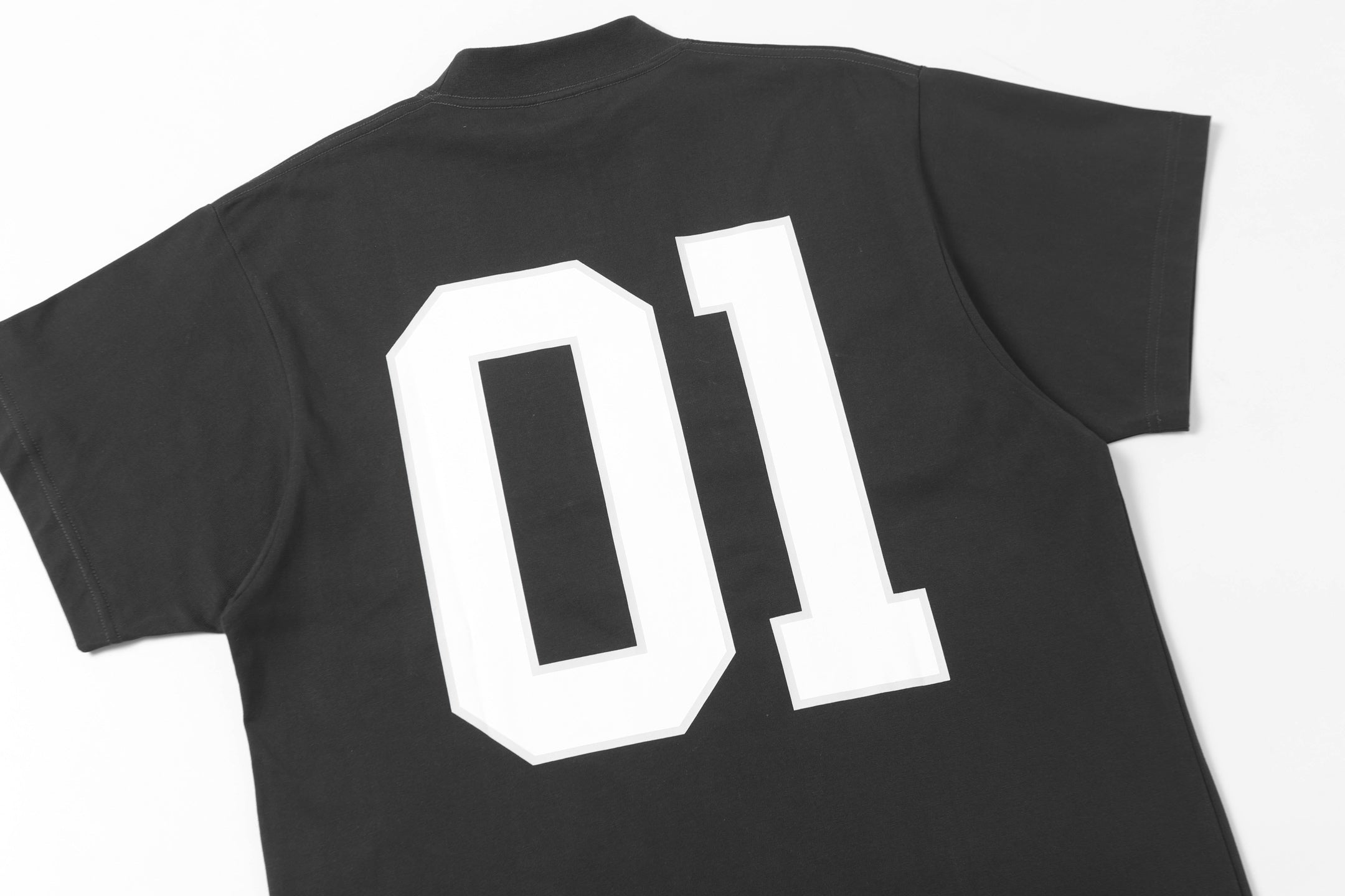 BALENCIAGA Basketball Jersey-Inspired Embroidery & Print T-Shirt – Black – Unisex – XS-M