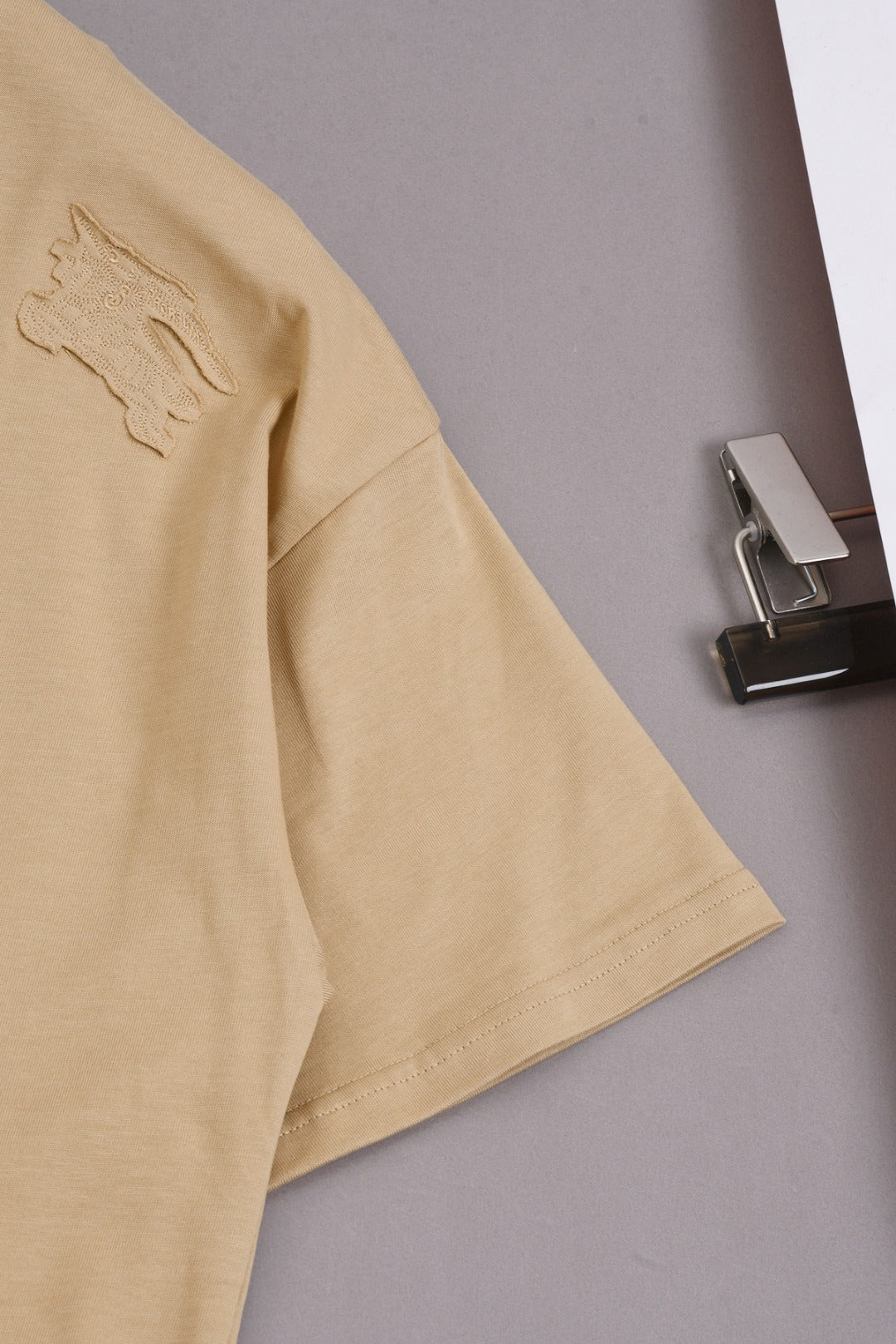 BURBERRY 25SS Allover Equestrian Logo Print Crewneck T-Shirt XS-L