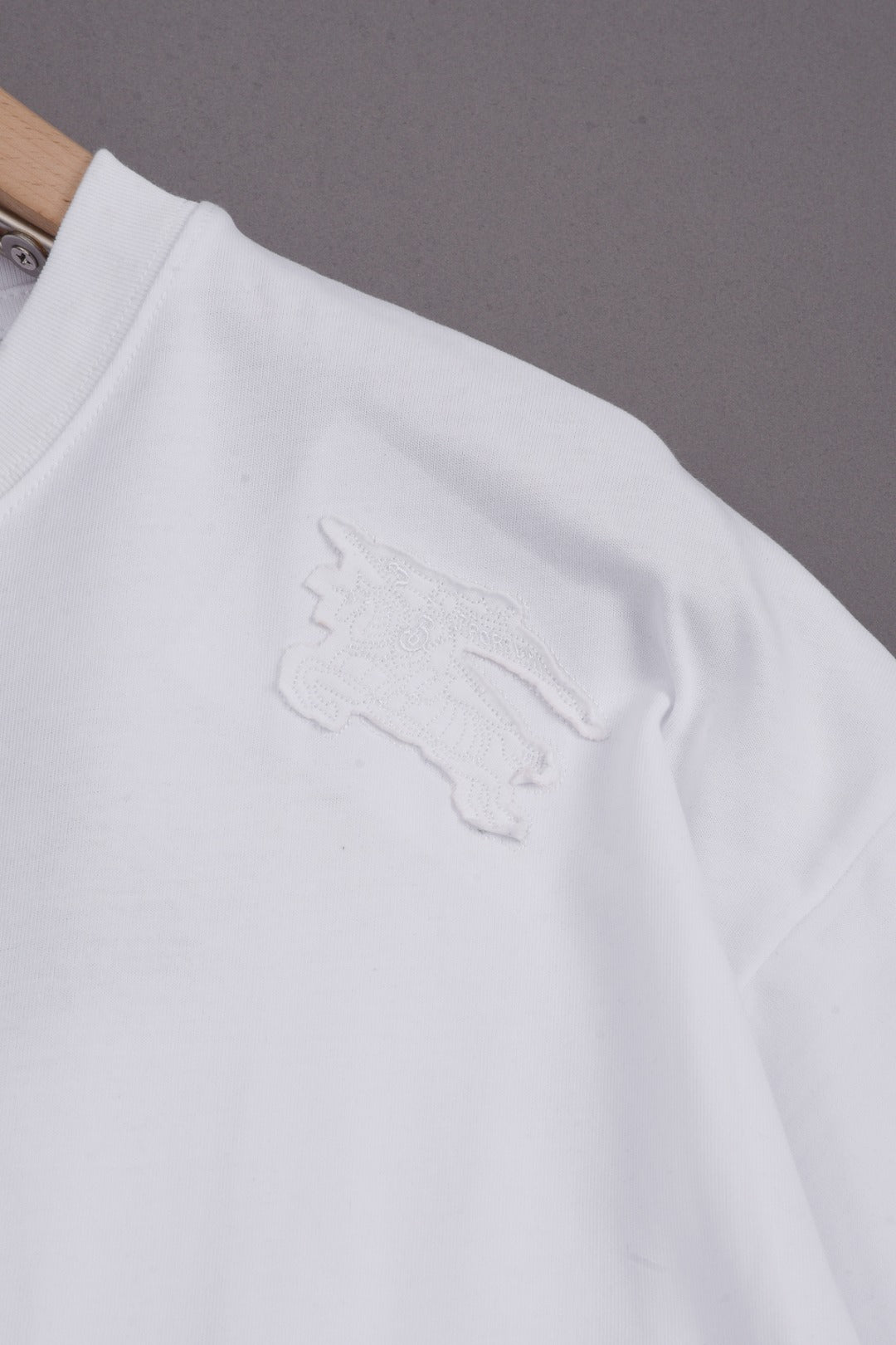 BURBERRY 25SS Allover Equestrian Logo Print Crewneck T-Shirt XS-L