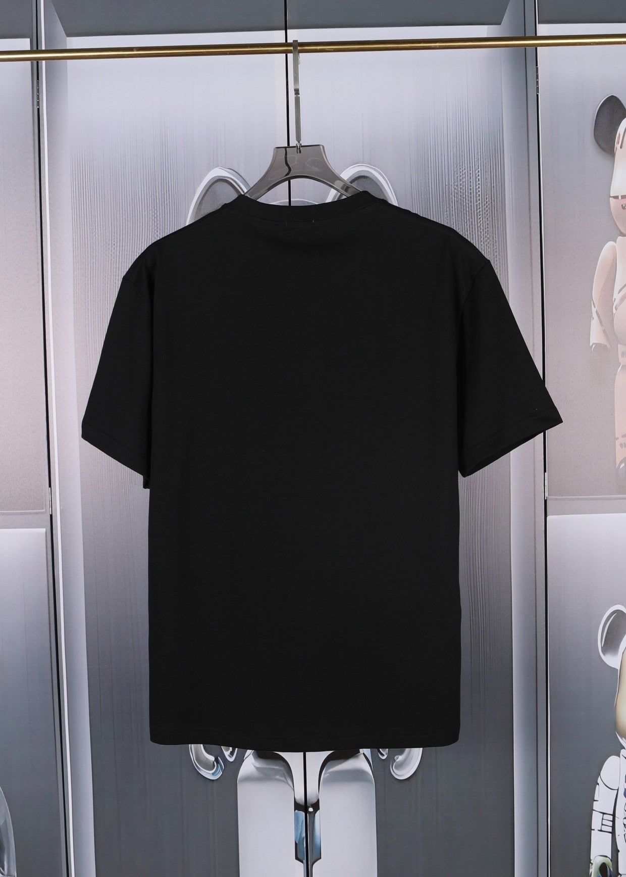 BURBERRY 2024SS Logo Embroidery Cotton T-Shirt S–XL