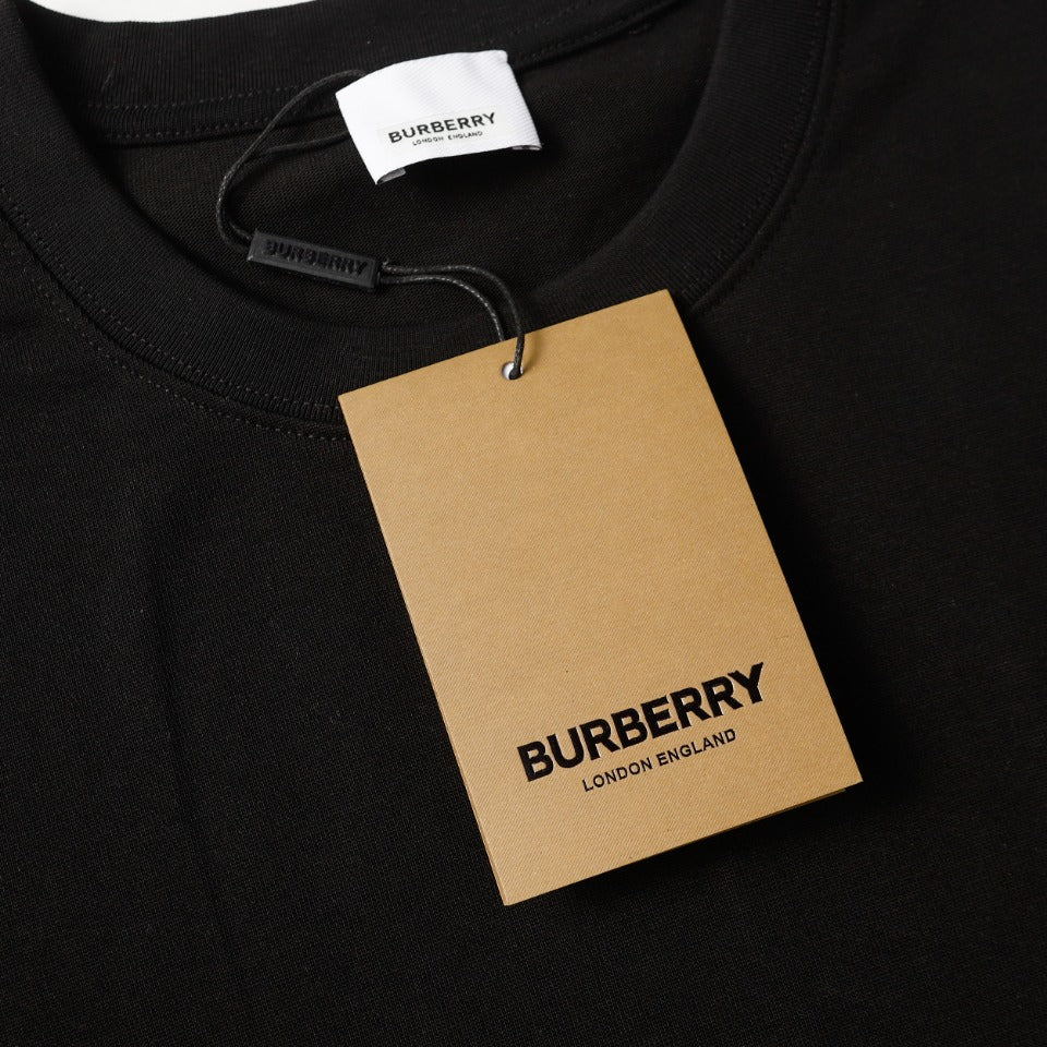 BURBERRY SS24 Classic Equestrian Knight Embroidery T-Shirt XS–L