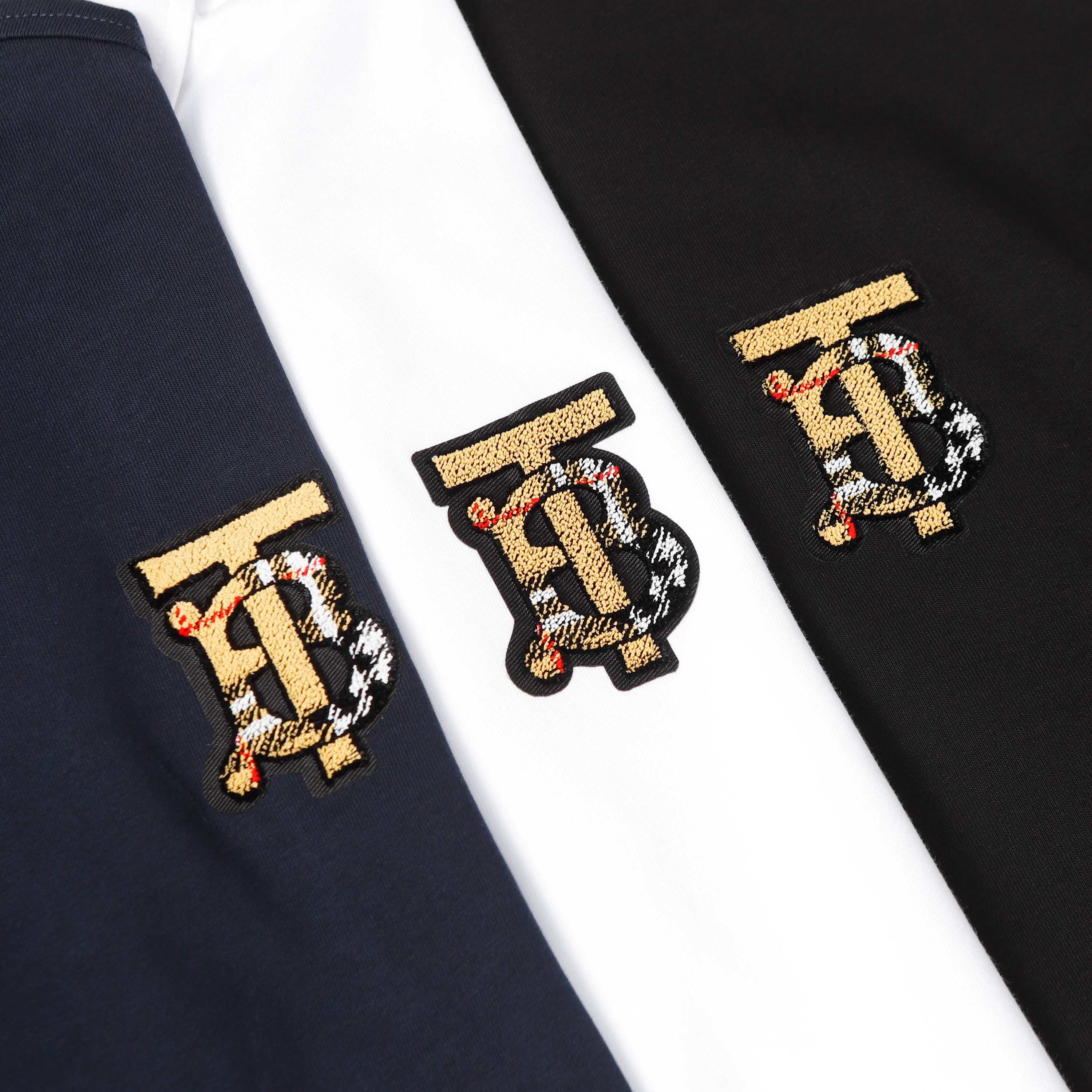 BURBERRY 25SS Early Spring Terry Embroidery Polo Shirt – Unisex Relaxed Fit