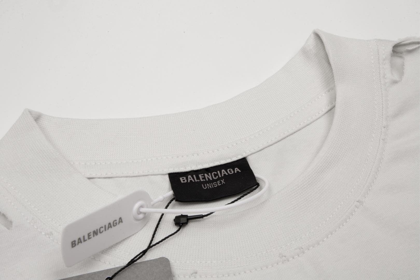 Balenciaga Valentine’s Day Limited Edition Distressed Oversized Cotton T-Shirt Unisex XS–L