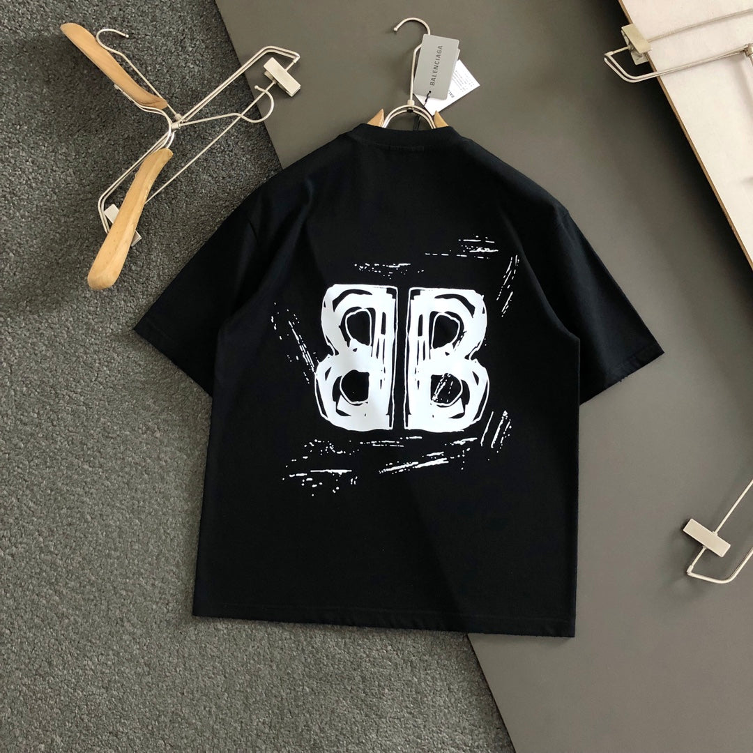 Balenciaga 2025 New Season Premium Printed T-Shirt M–3XL