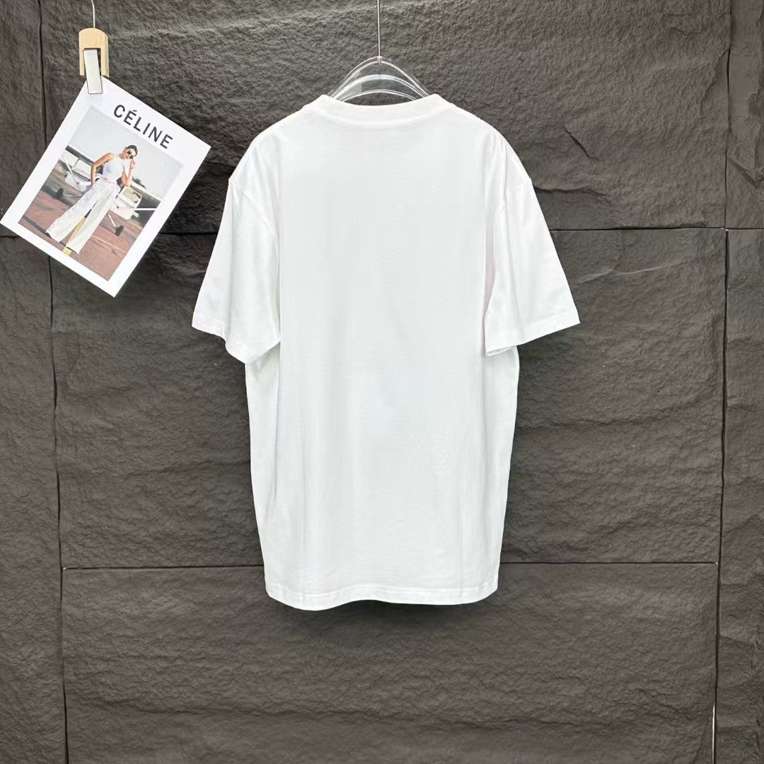 Balenciaga 2025 New Couple’s Printed T-Shirt S–XXL