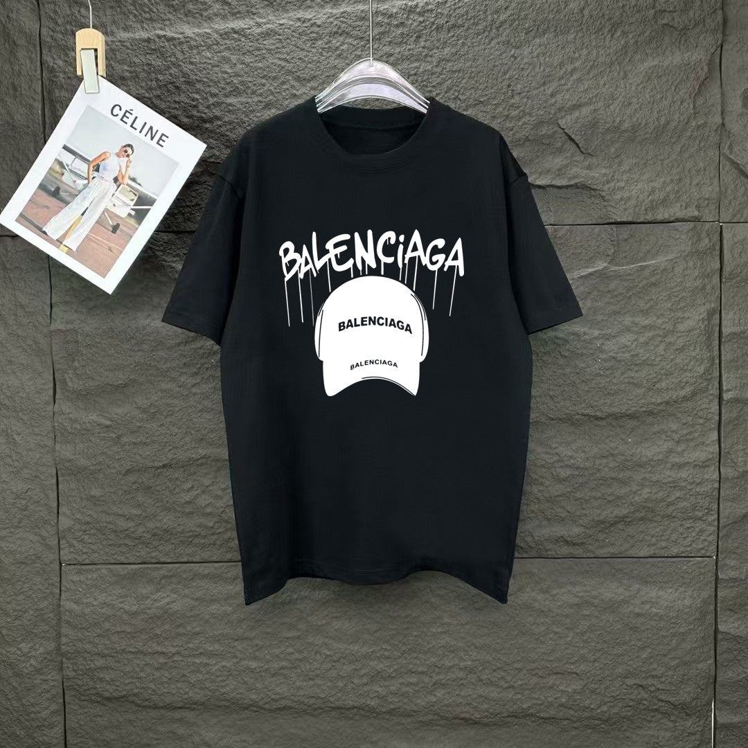 Balenciaga 2025 New Couple’s Printed T-Shirt S–XXL