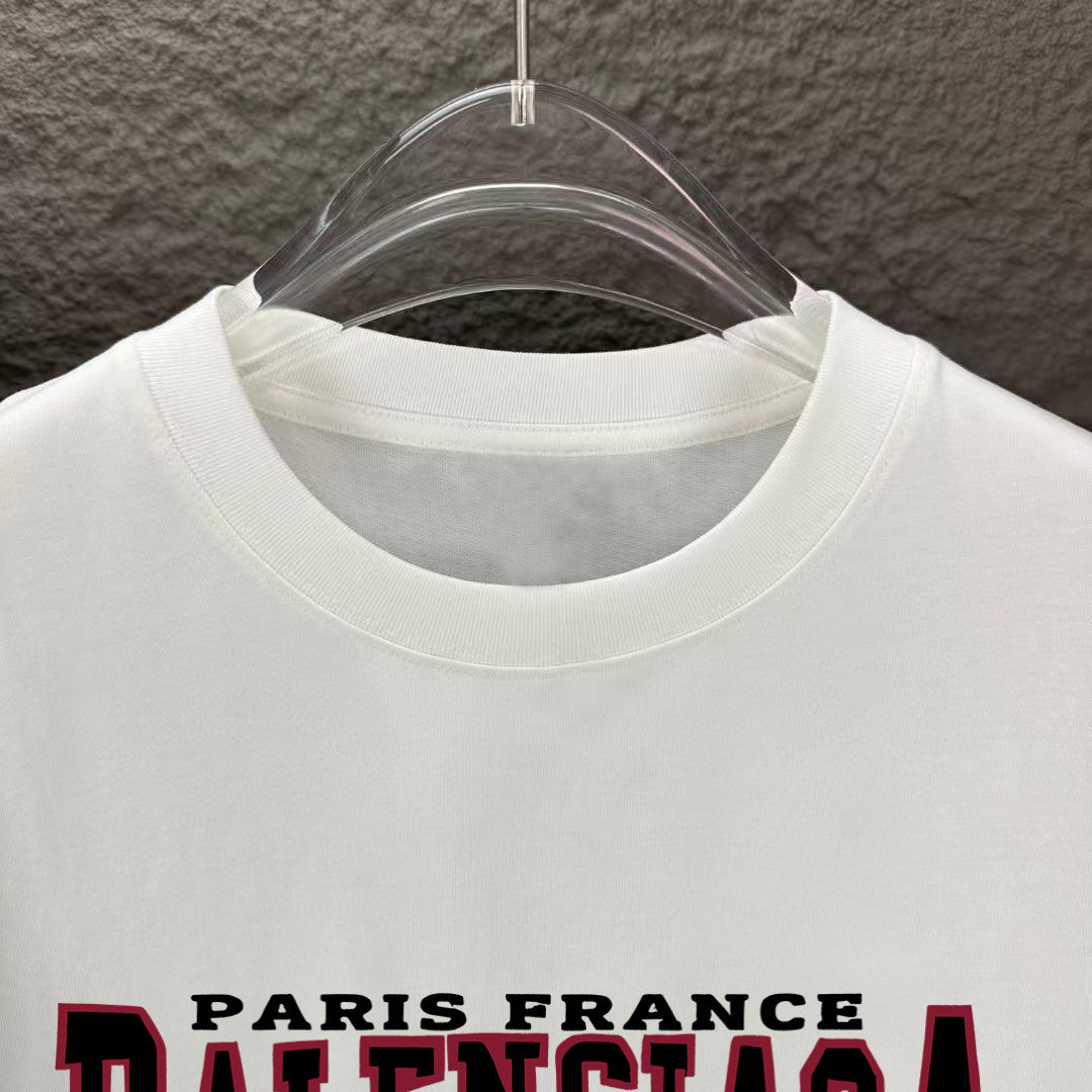Balenciaga 2025 New Couple’s Printed T-Shirt S–XXL