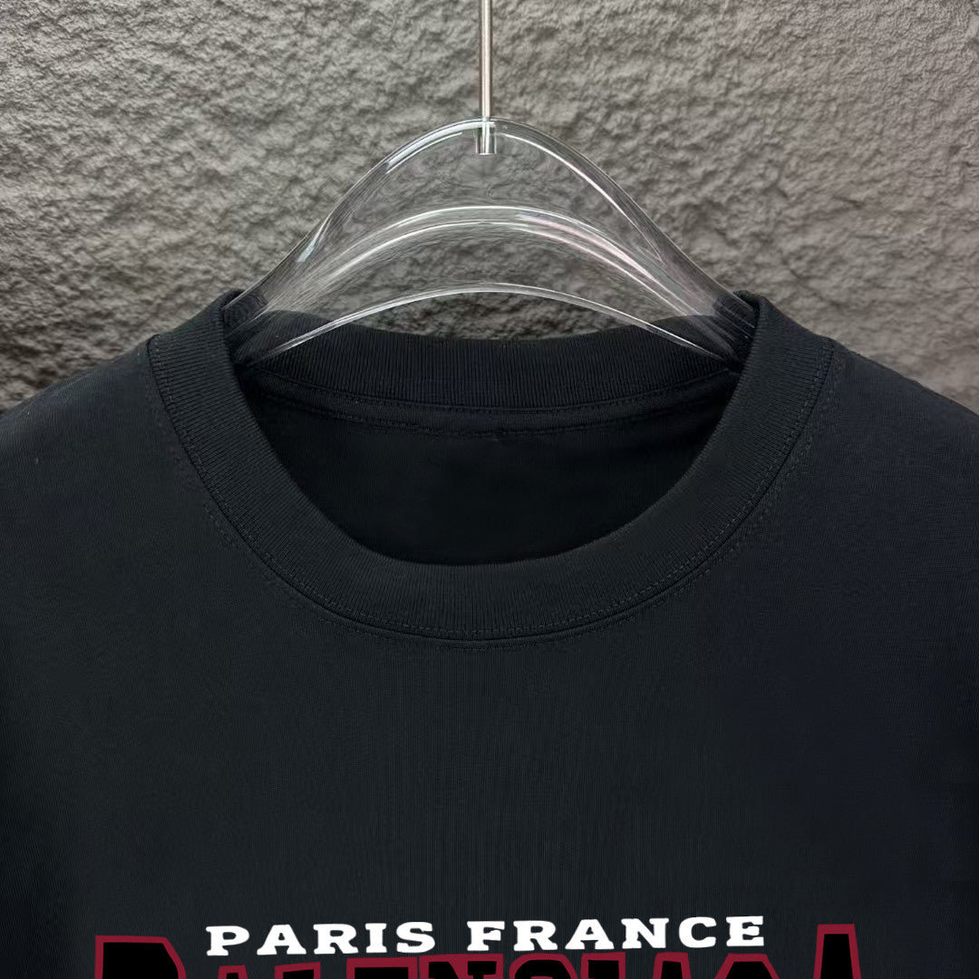 Balenciaga 2025 New Couple’s Printed T-Shirt S–XXL