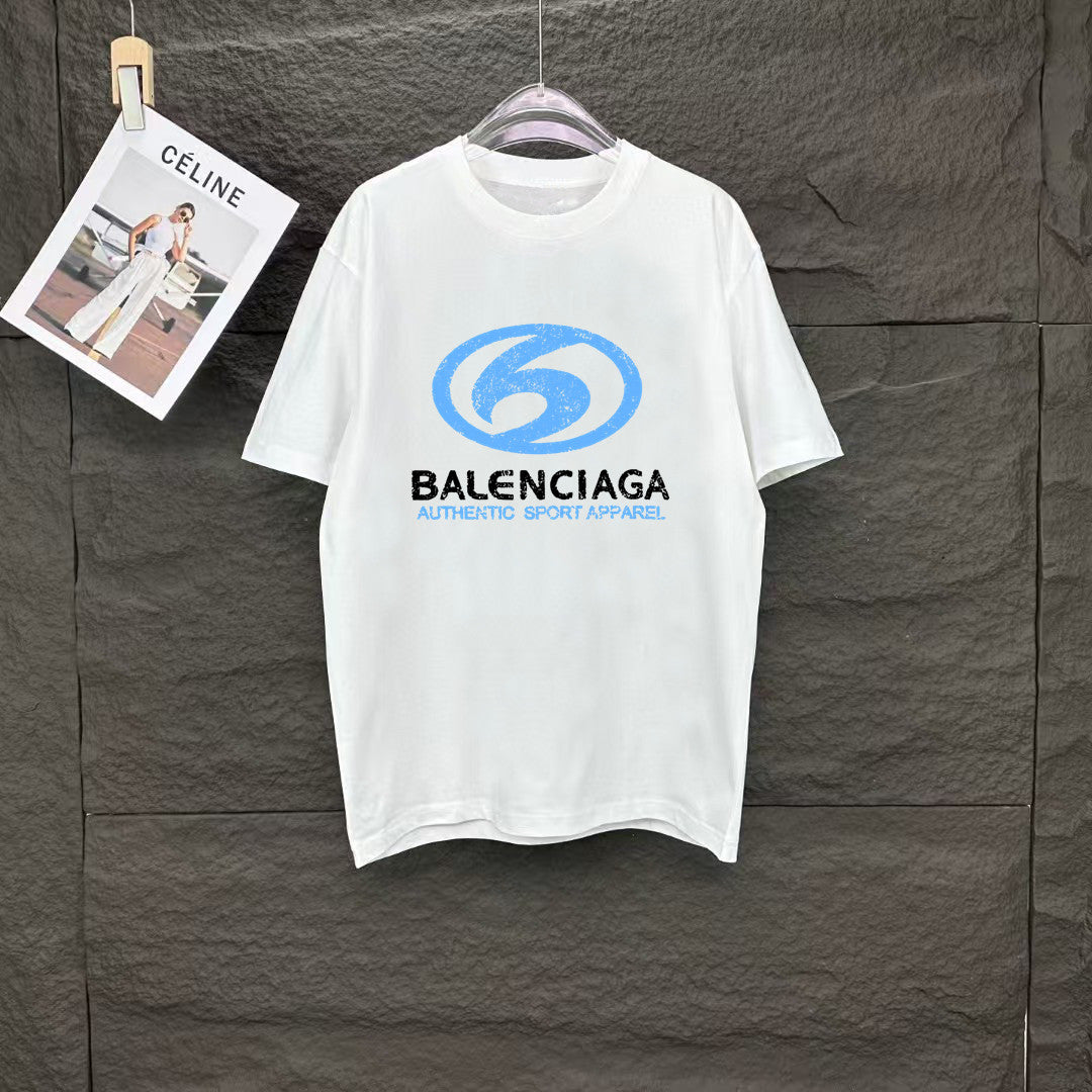 Balenciaga 2025 New Couple’s Printed T-Shirt S–XXL