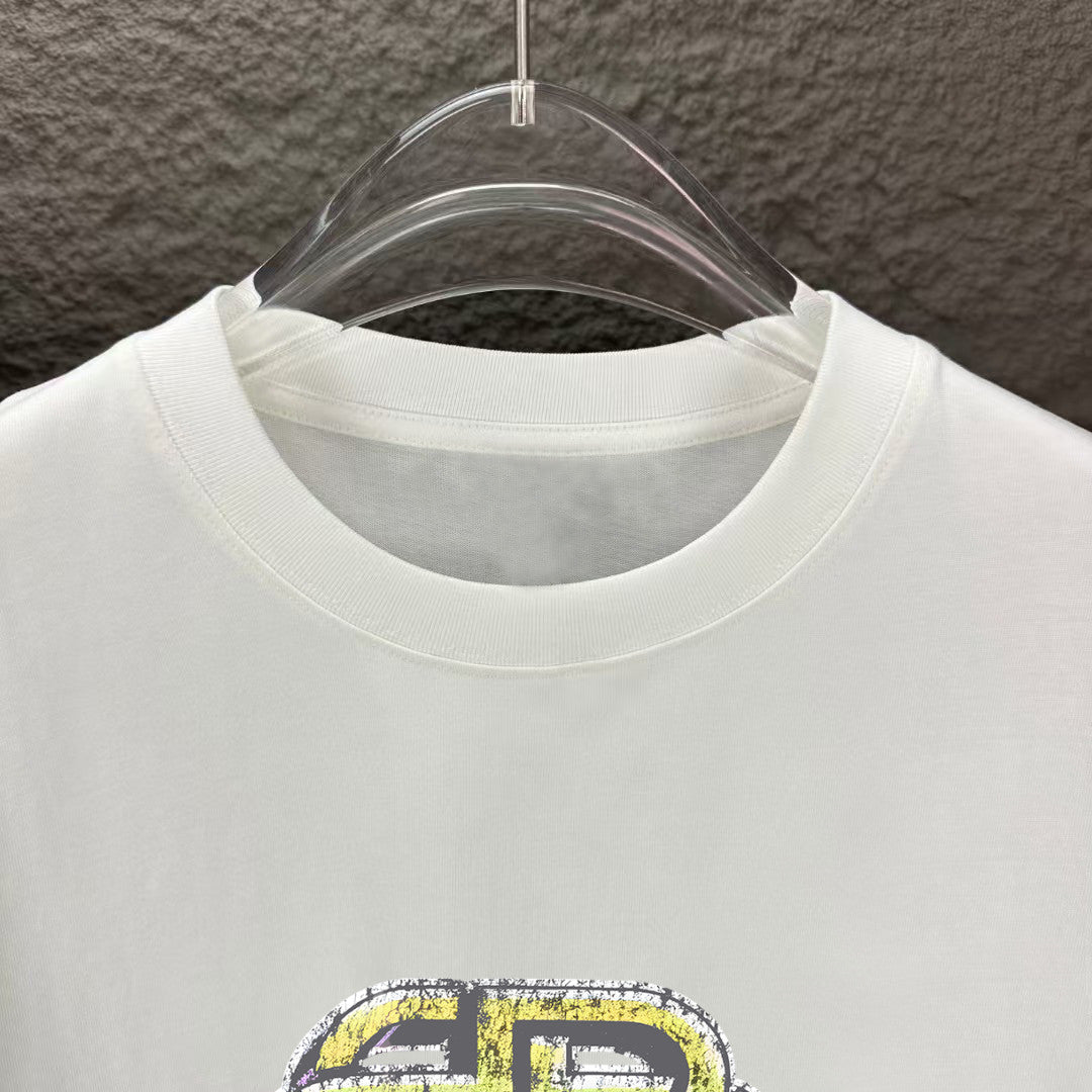Balenciaga 2025 New Couple’s Printed T-Shirt S–XXL