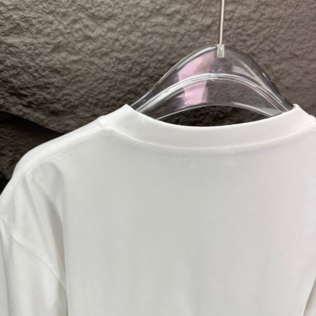Balenciaga 2025 New Couple’s Printed T-Shirt S–XXL