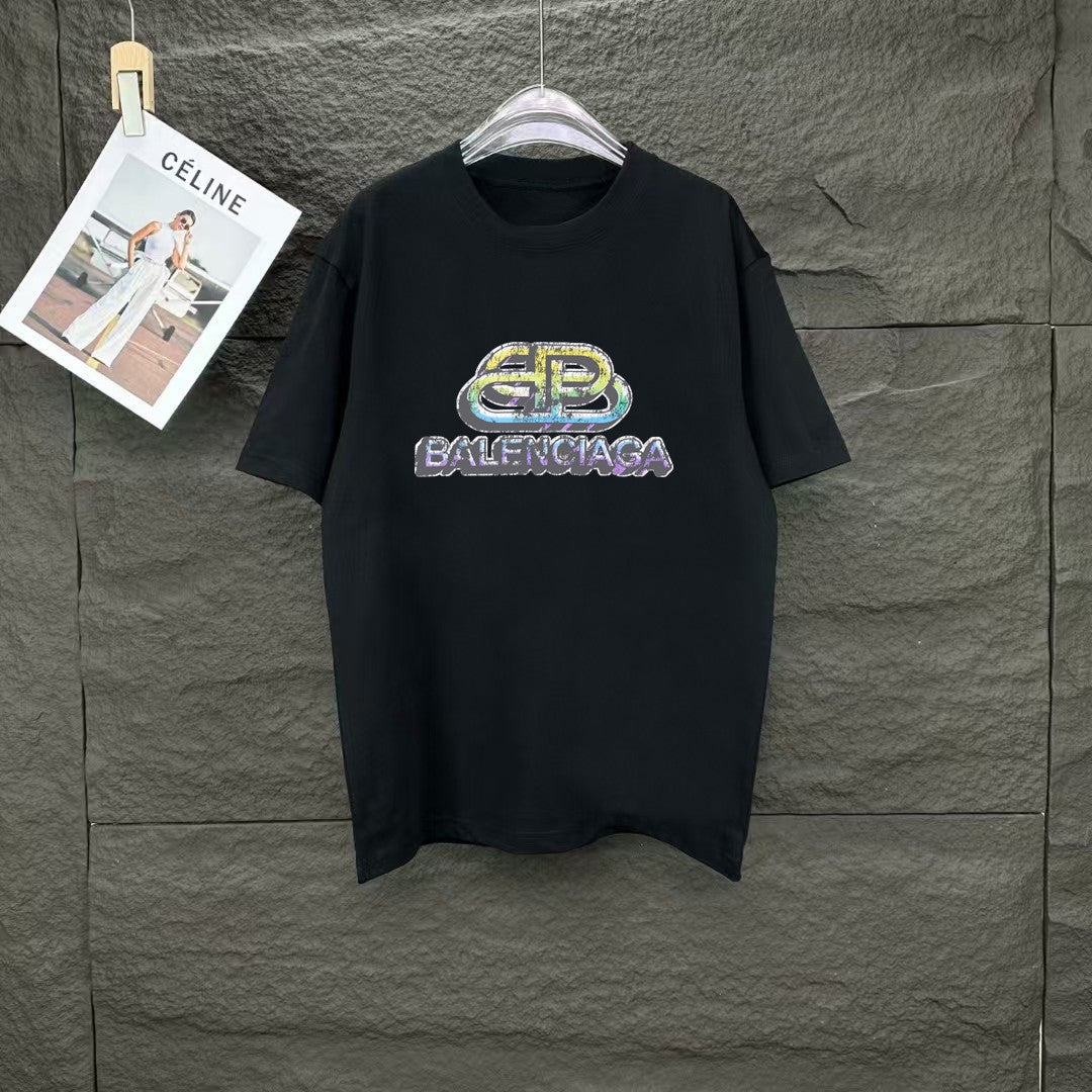 Balenciaga 2025 New Couple’s Printed T-Shirt S–XXL