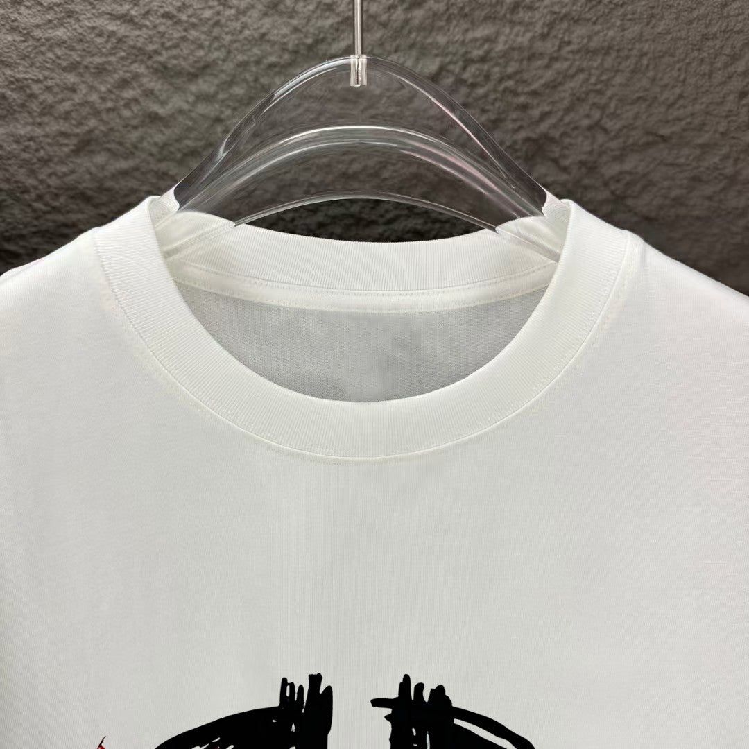 Balenciaga 2025 New Couple’s Printed T-Shirt S–XXL