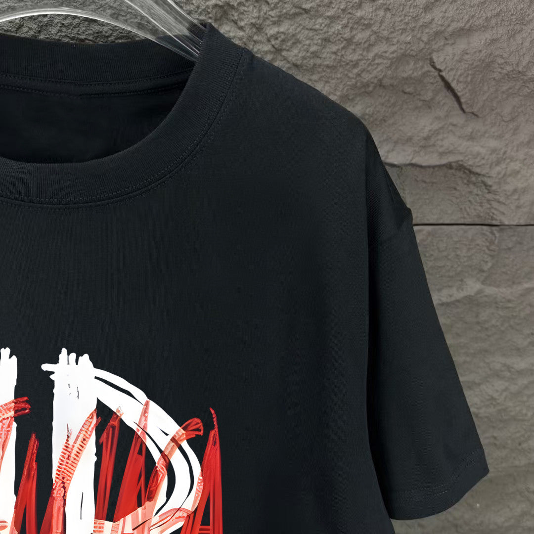 Balenciaga 2025 New Couple’s Printed T-Shirt S–XXL