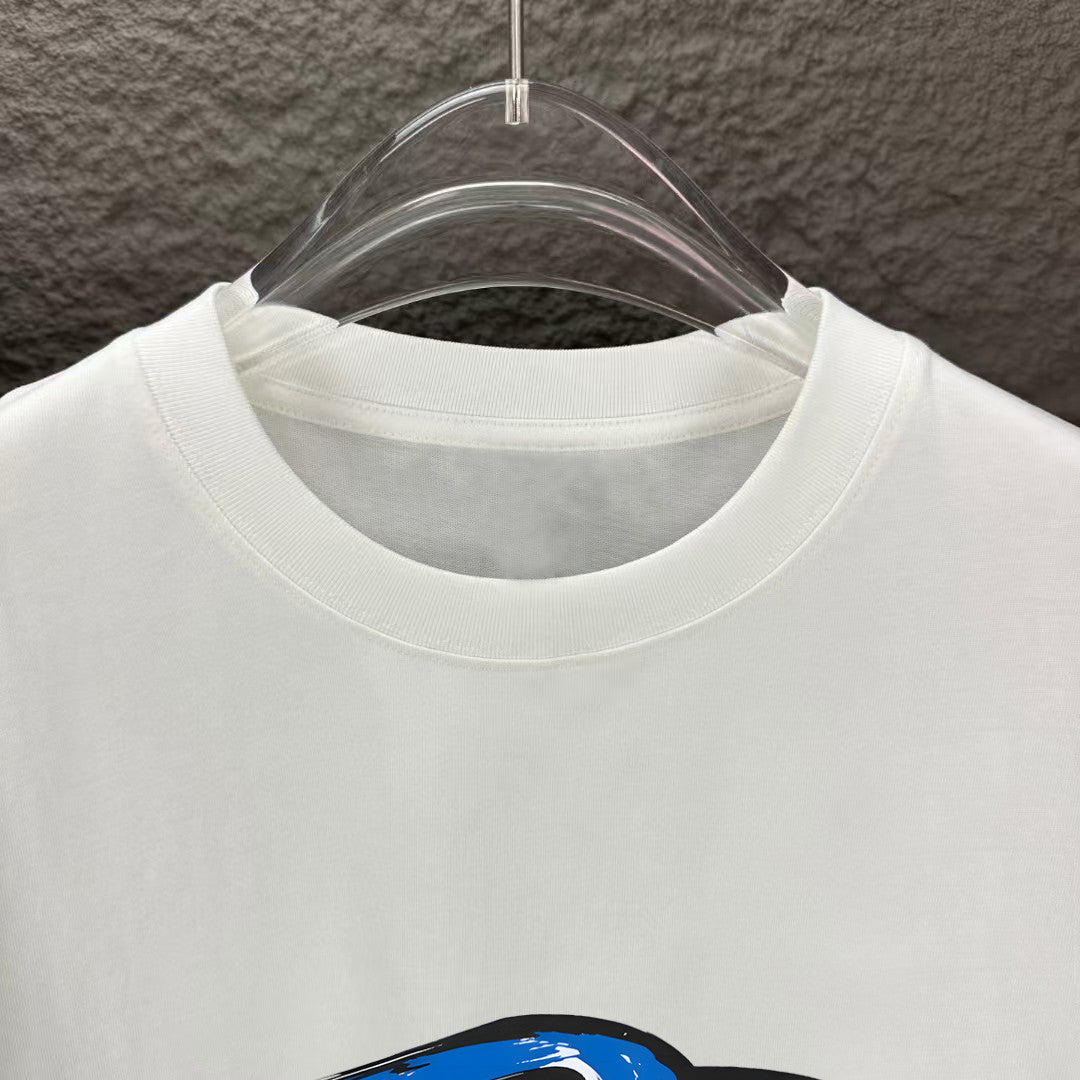 Balenciaga 2025 New Couple’s Printed T-Shirt S–XXL