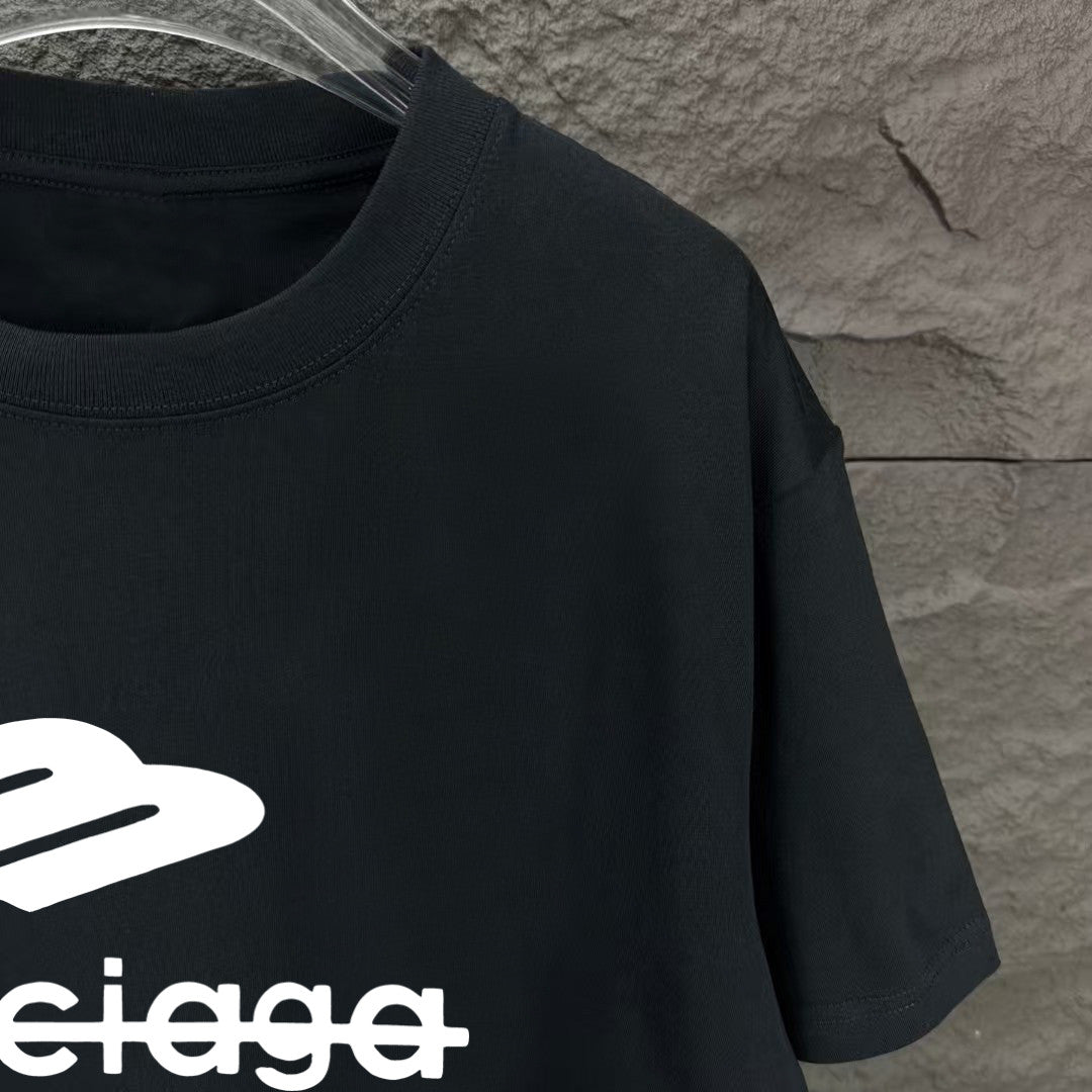 Balenciaga 2025 New Couple’s Printed T-Shirt S–XXL