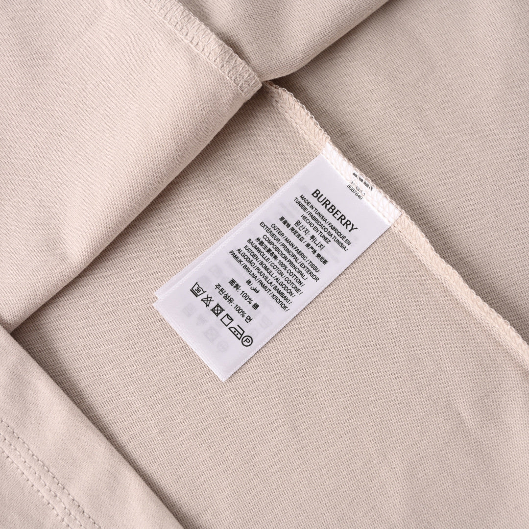BURBERRY BBR Rope Embroidery T-Shirt S–L