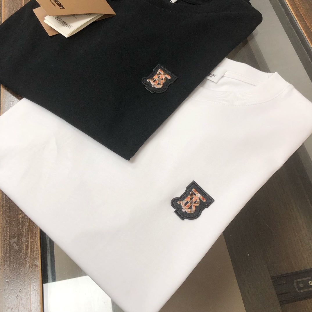 BURBERRY 2025 Spring/Summer Logo Cotton T-Shirt S–2XL