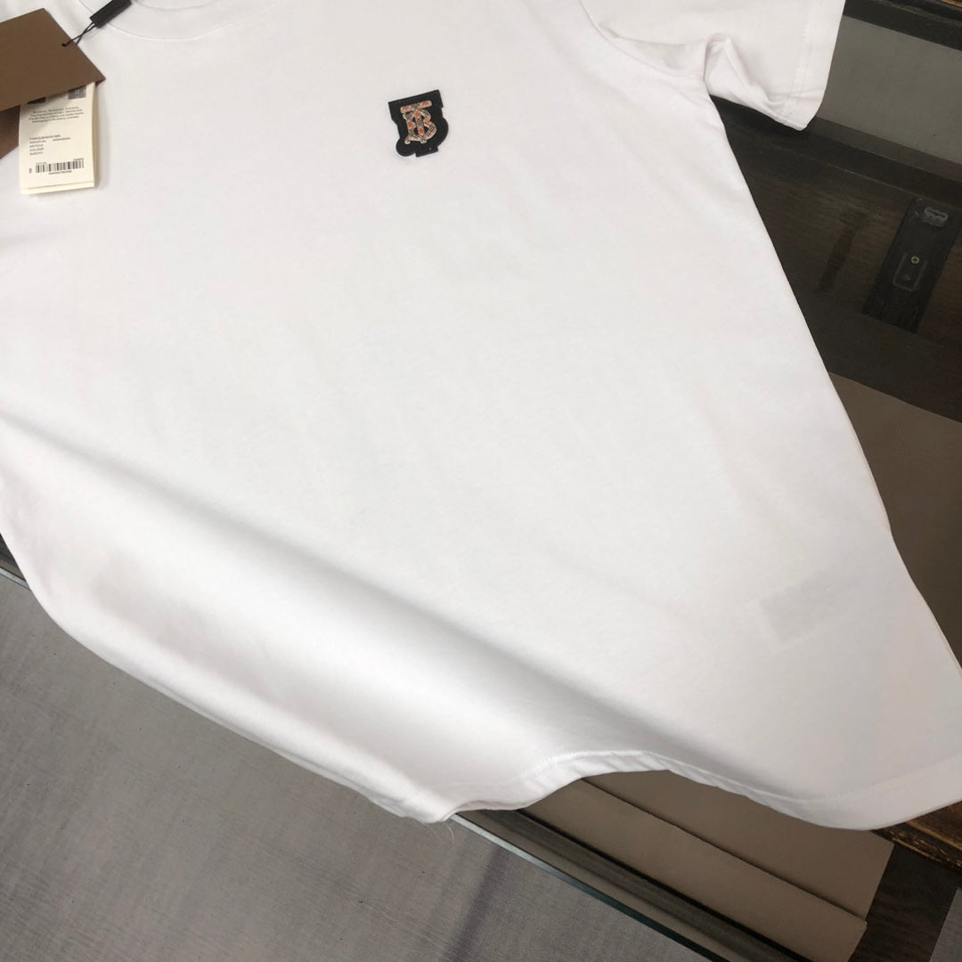 BURBERRY 2025 Spring/Summer Logo Cotton T-Shirt S–2XL
