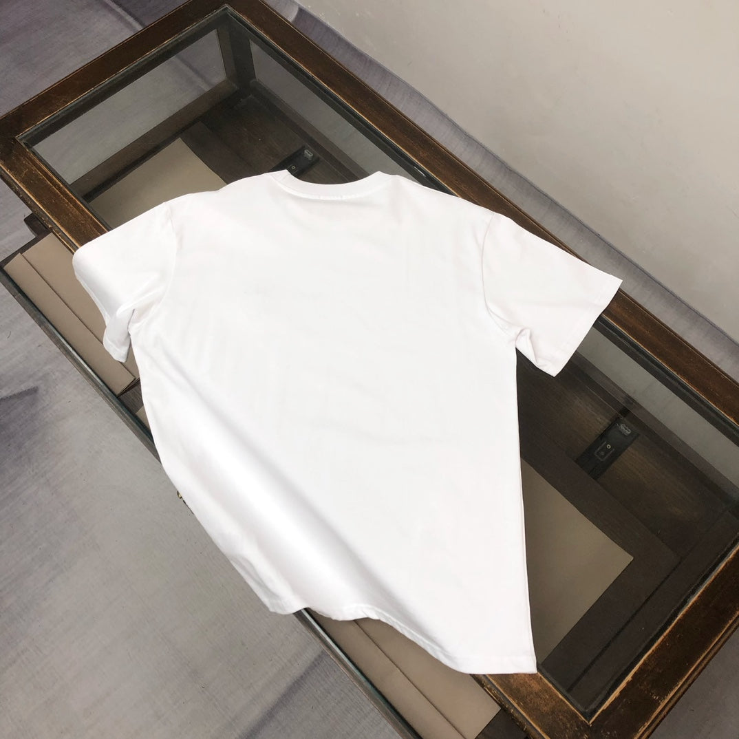 BURBERRY 2025 Spring/Summer Logo Cotton T-Shirt S–2XL