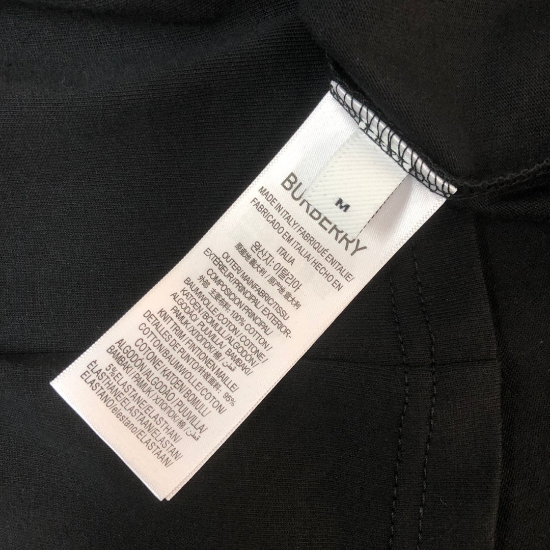 BURBERRY 2025 Spring/Summer Logo Cotton T-Shirt S–2XL