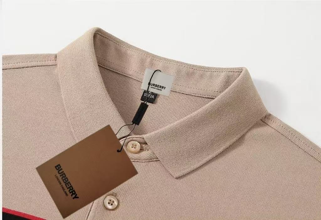 BURBERRY Summer Polo Shirt in Premium Mercerized Cotton M–4XL