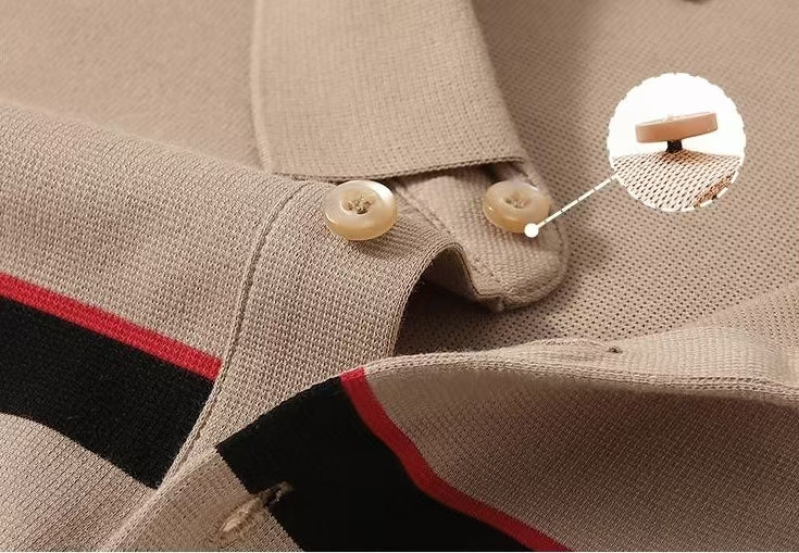 BURBERRY Summer Polo Shirt in Premium Mercerized Cotton M–4XL