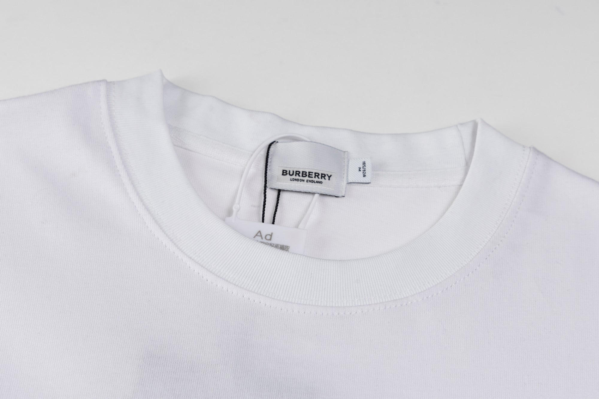 BURBERRY 25SS Classic Logo Embroidery T-Shirt – M–3XL