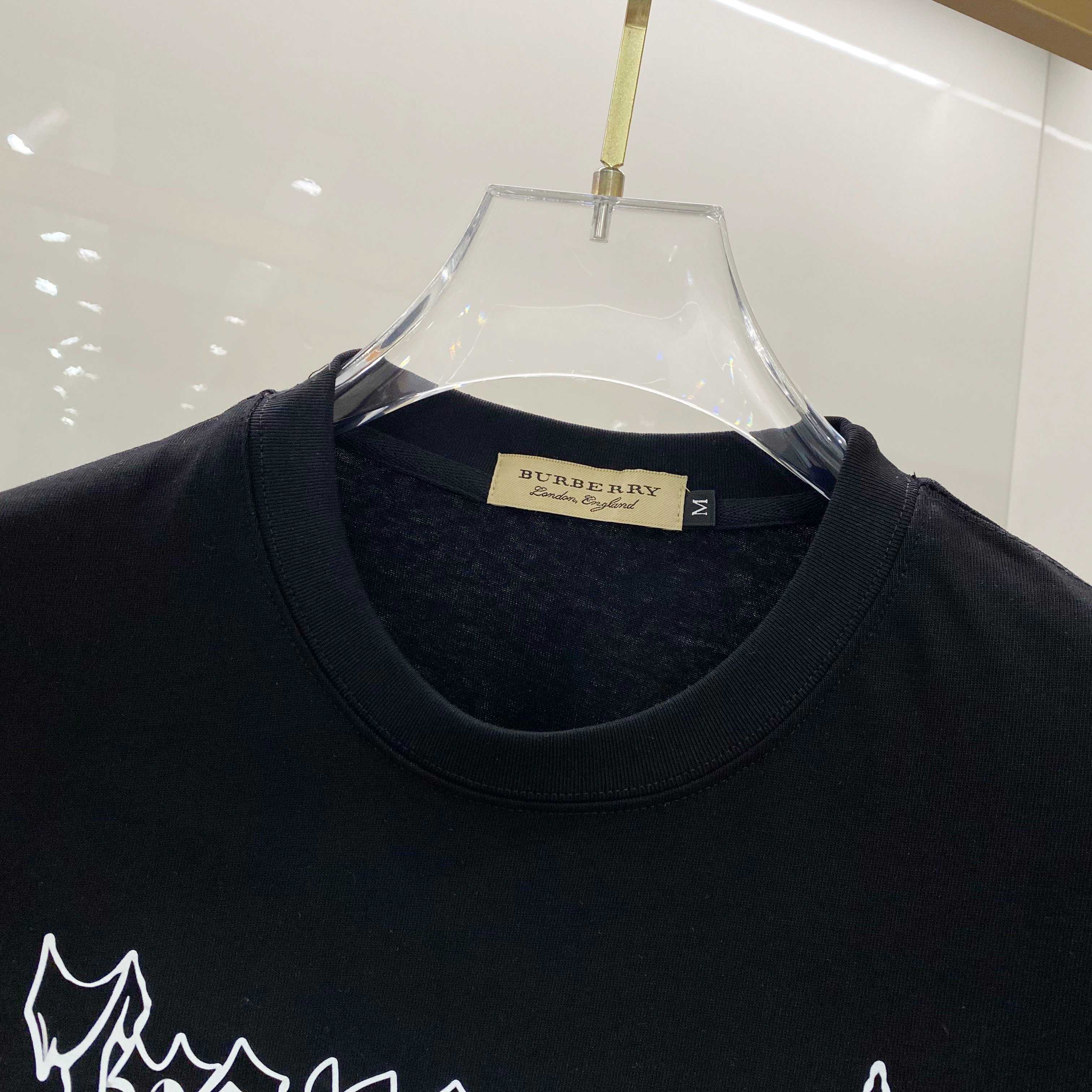 BURBERRY 25SS Logo Print Cotton T-Shirt – Unisex