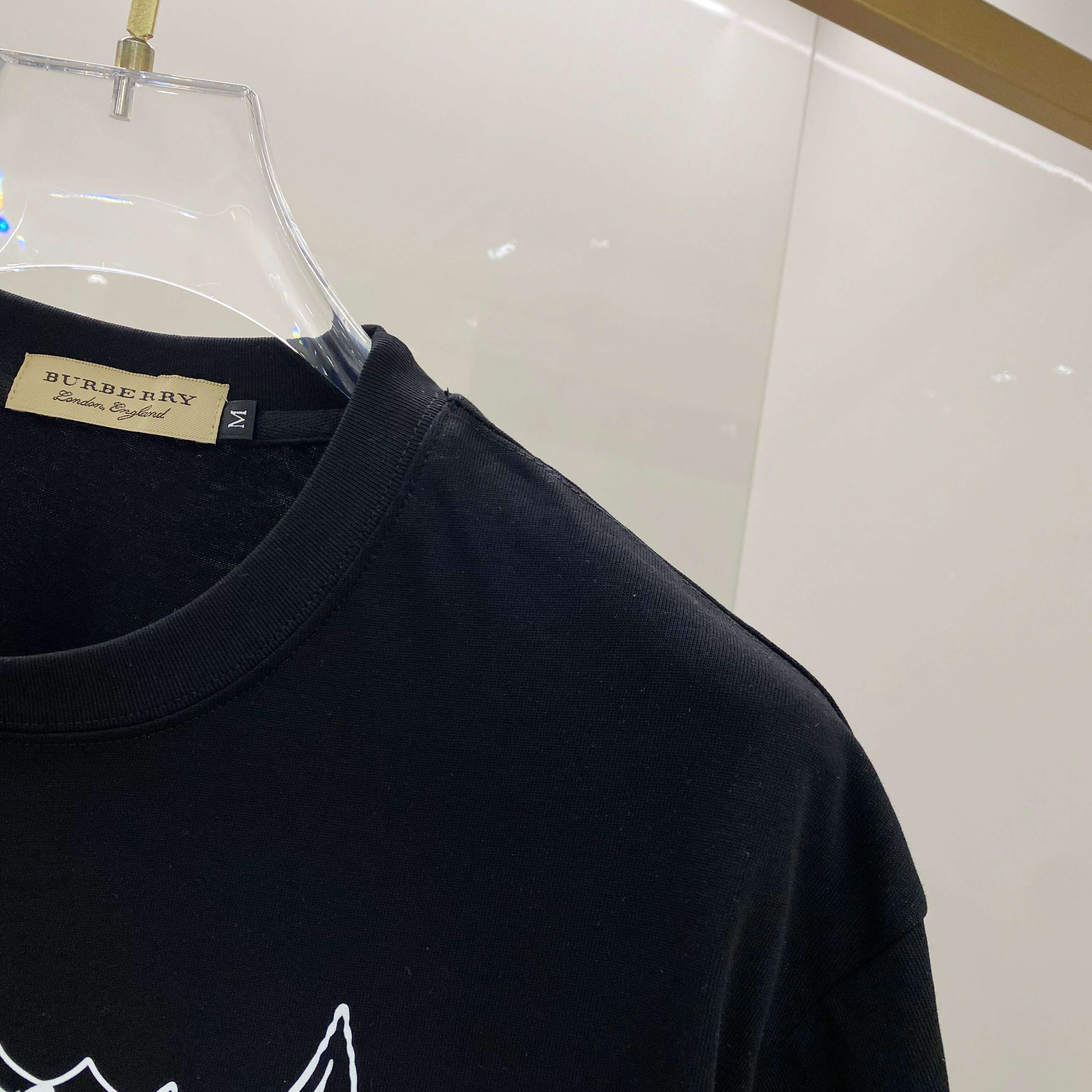 BURBERRY 25SS Logo Print Cotton T-Shirt – Unisex