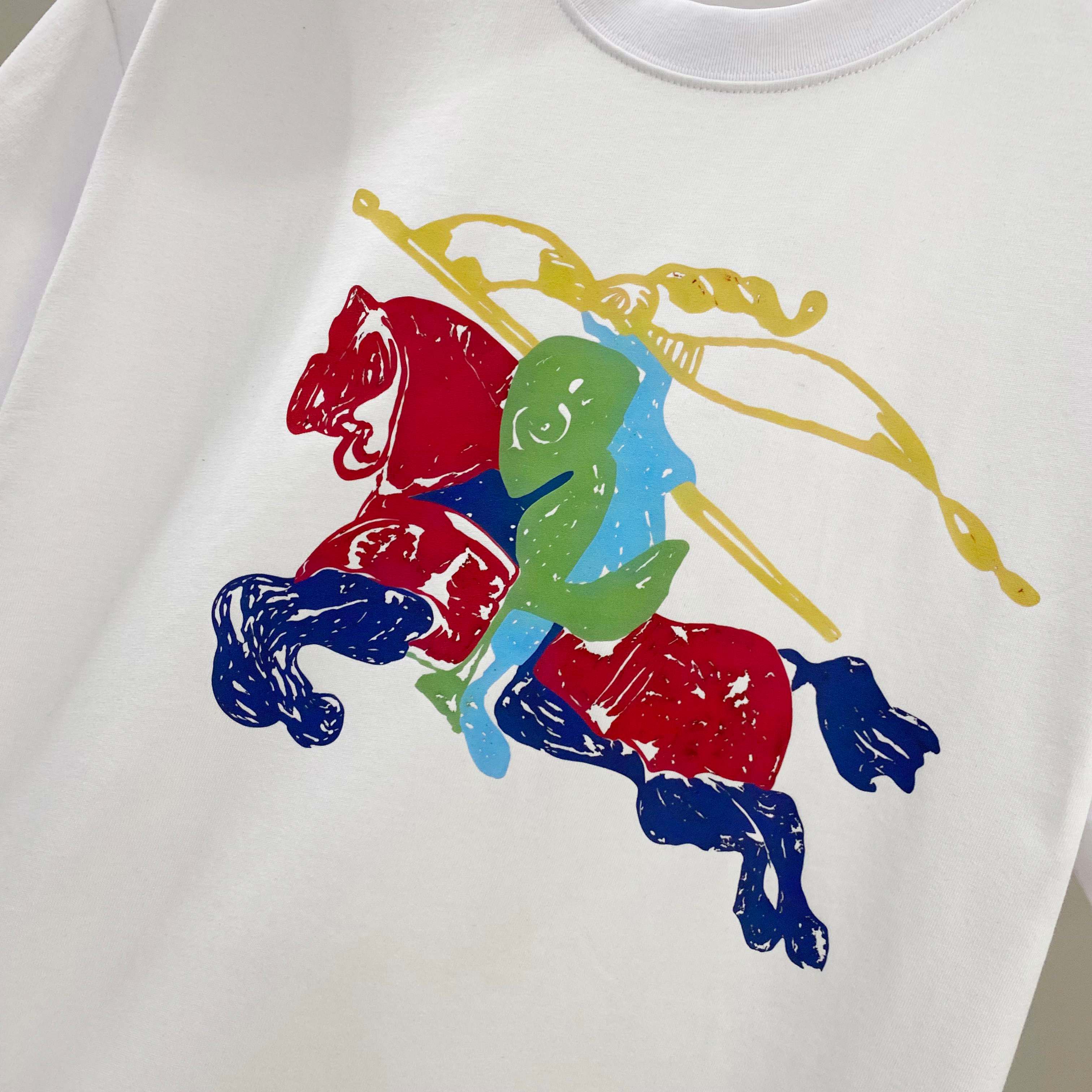 BURBERRY 25SS Logo Print Cotton T-Shirt – Unisex