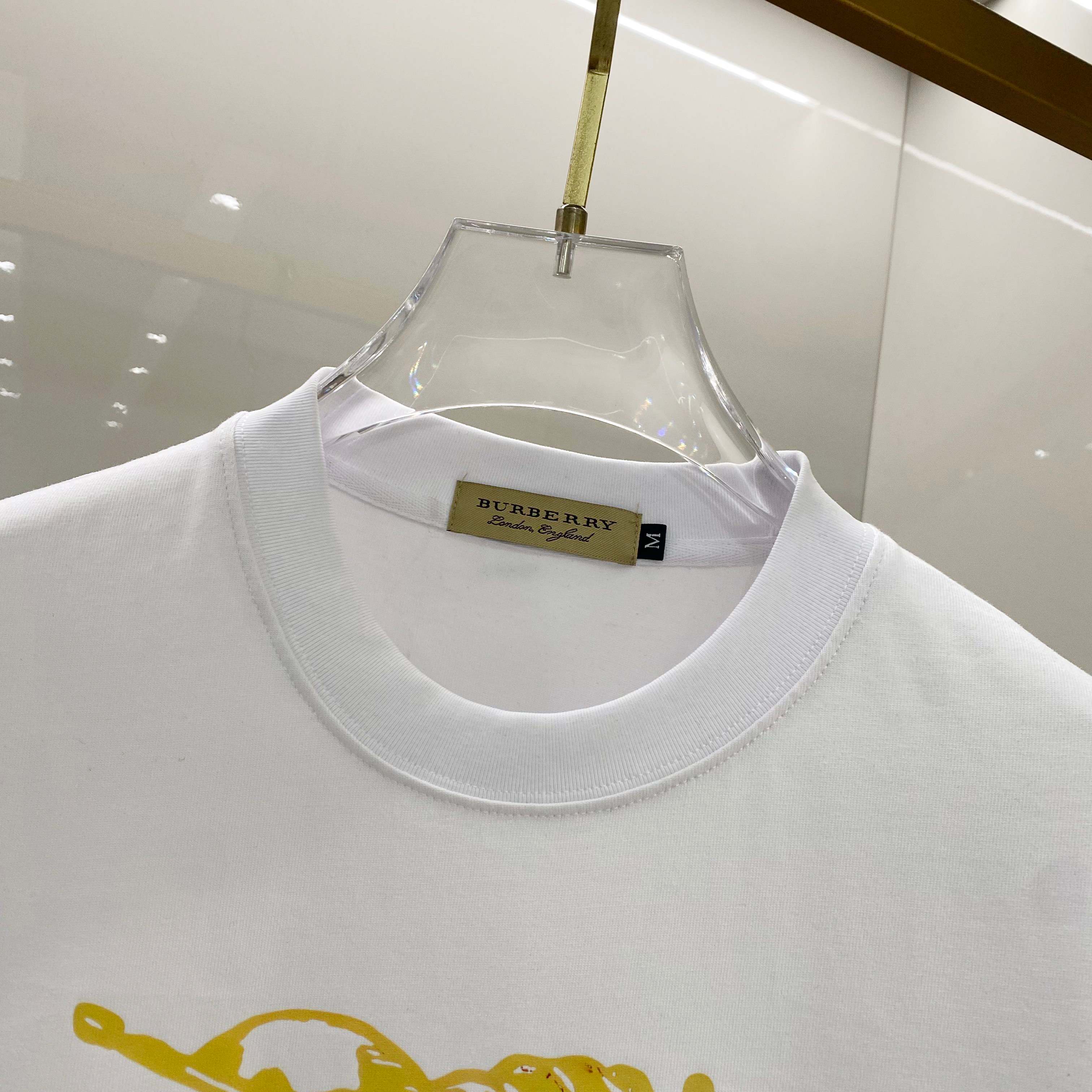 BURBERRY 25SS Logo Print Cotton T-Shirt – Unisex