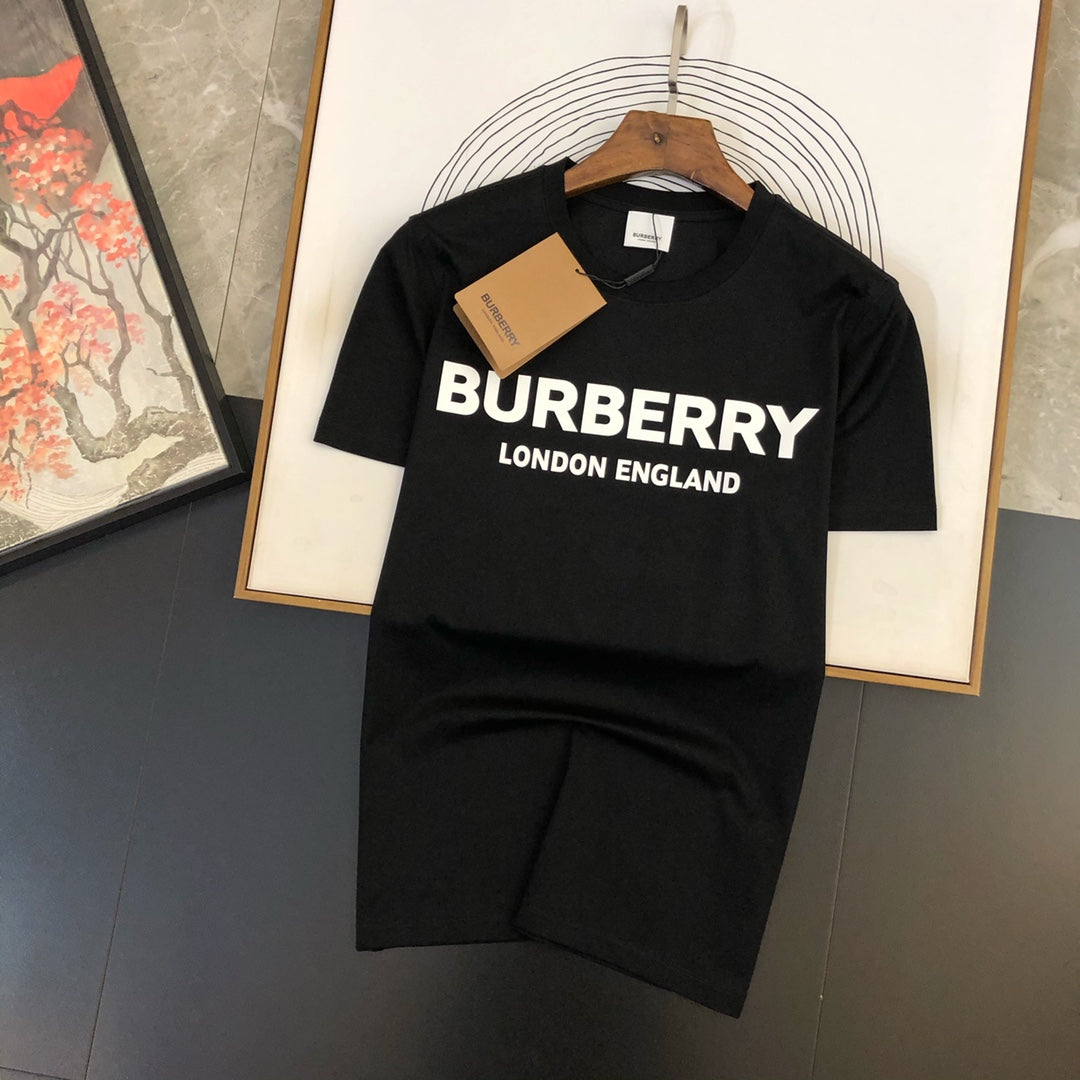 BURBERRY Spring/Summer Heavyweight Cotton Logo T-Shirt – Menswear Essential