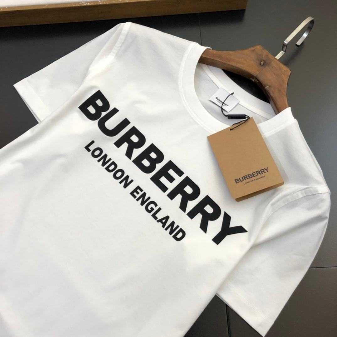BURBERRY Spring/Summer Heavyweight Cotton Logo T-Shirt – Menswear Essential