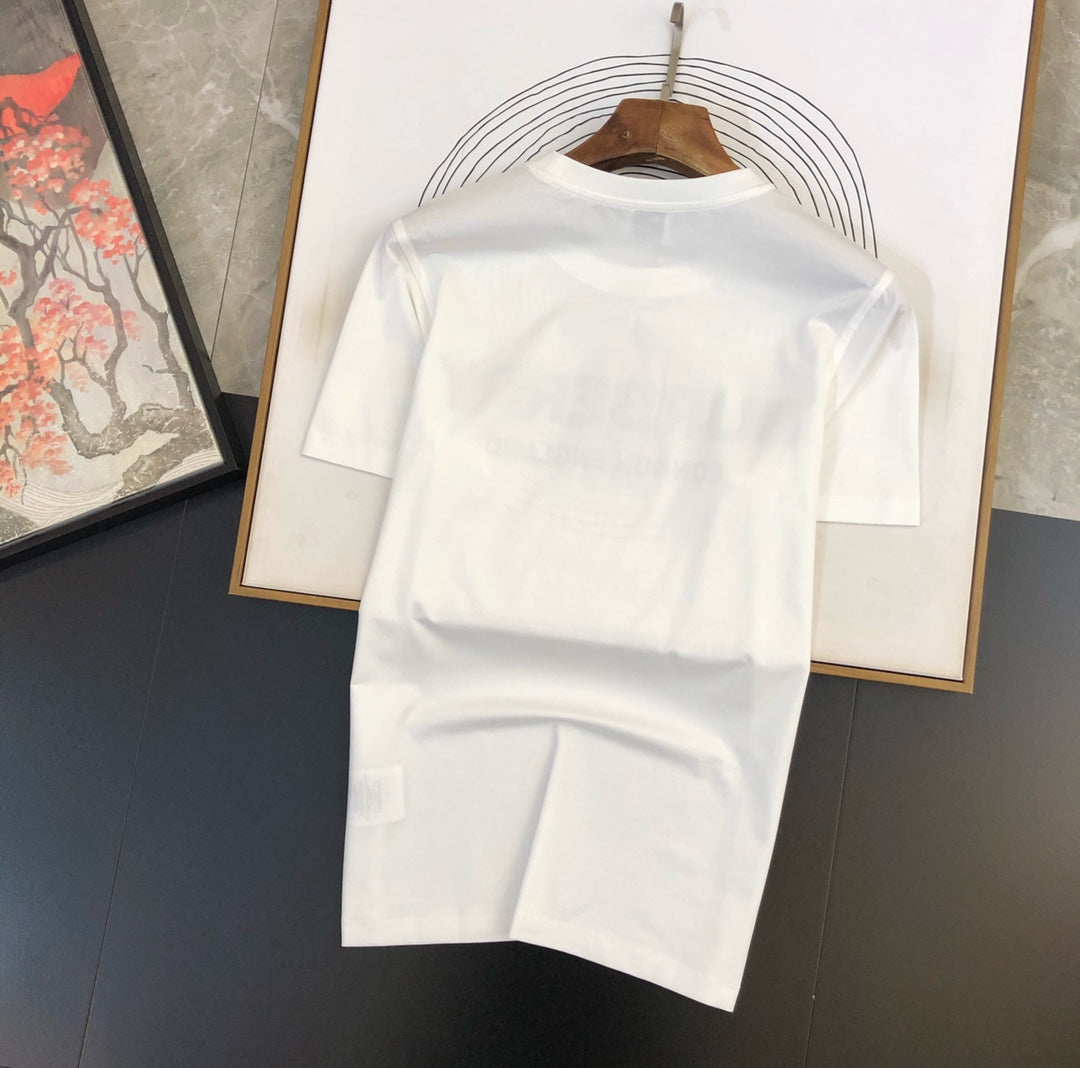 BURBERRY Spring/Summer Heavyweight Cotton Logo T-Shirt – Menswear Essential