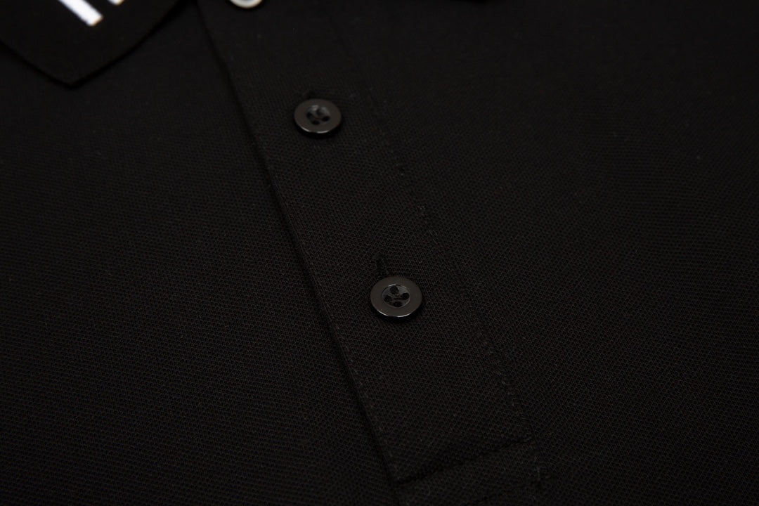 Burberry Men’s Polo Shirt – Equestrian Knight Logo Embroidery, Spring/Summer Collection