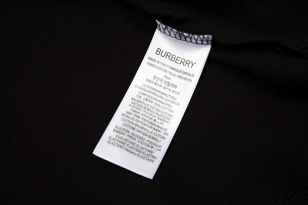 Burberry Men’s Polo Shirt – Equestrian Knight Logo Embroidery, Spring/Summer Collection