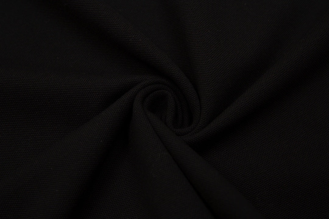 BURBERRY Men’s Classic Equestrian Knight Embroidery Polo Shirt – Black | Sizes M–3XL