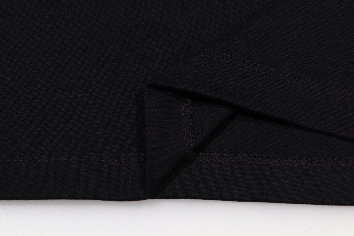 BALENCIAGA 24SS Classic Short-Sleeve T-Shirt – Black/White | Sizes XS–L