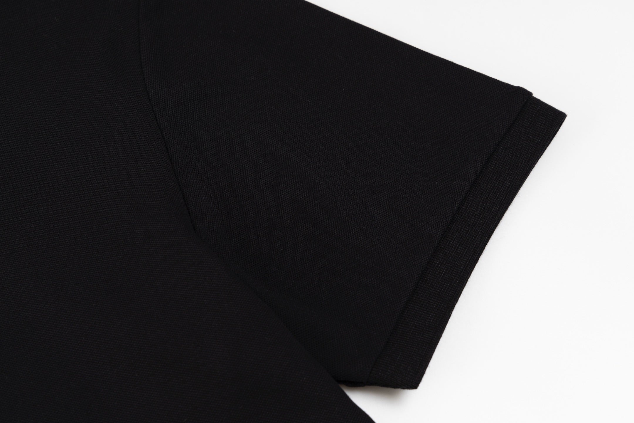 BURBERRY Men’s Contrast Collar Stripe Polo Shirt with Logo Embroidery – Black | Sizes M–3XL