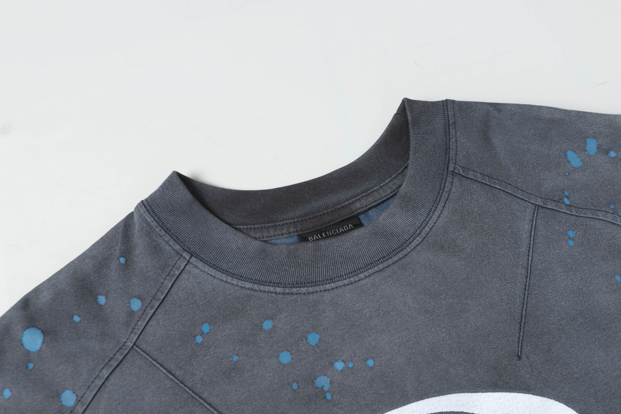 BALENCIAGA 24SS Classic Short-Sleeve T-Shirt – Black/White | Sizes XS–L