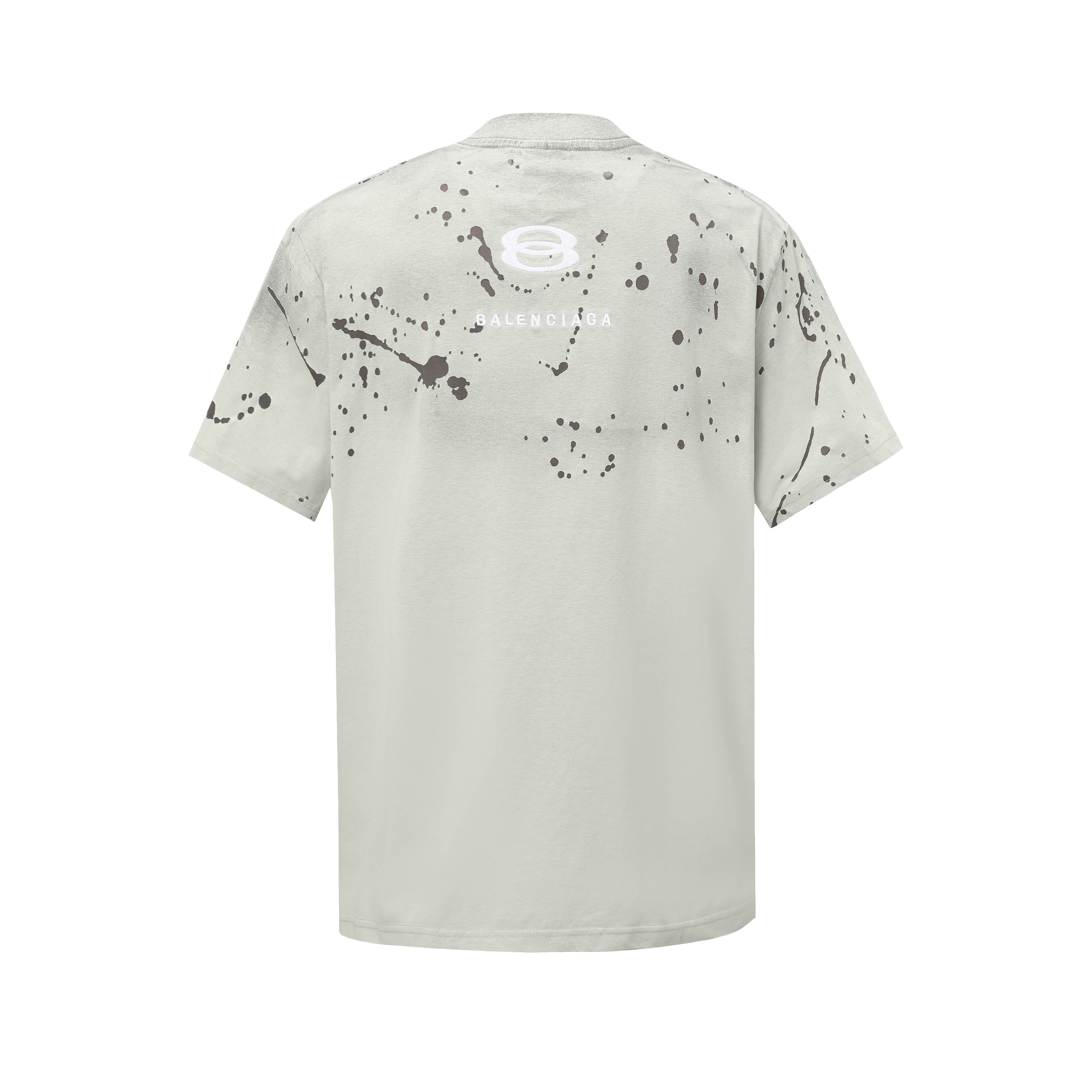BALENCIAGA 24SS Classic Short-Sleeve T-Shirt – Black/White | Sizes XS–L