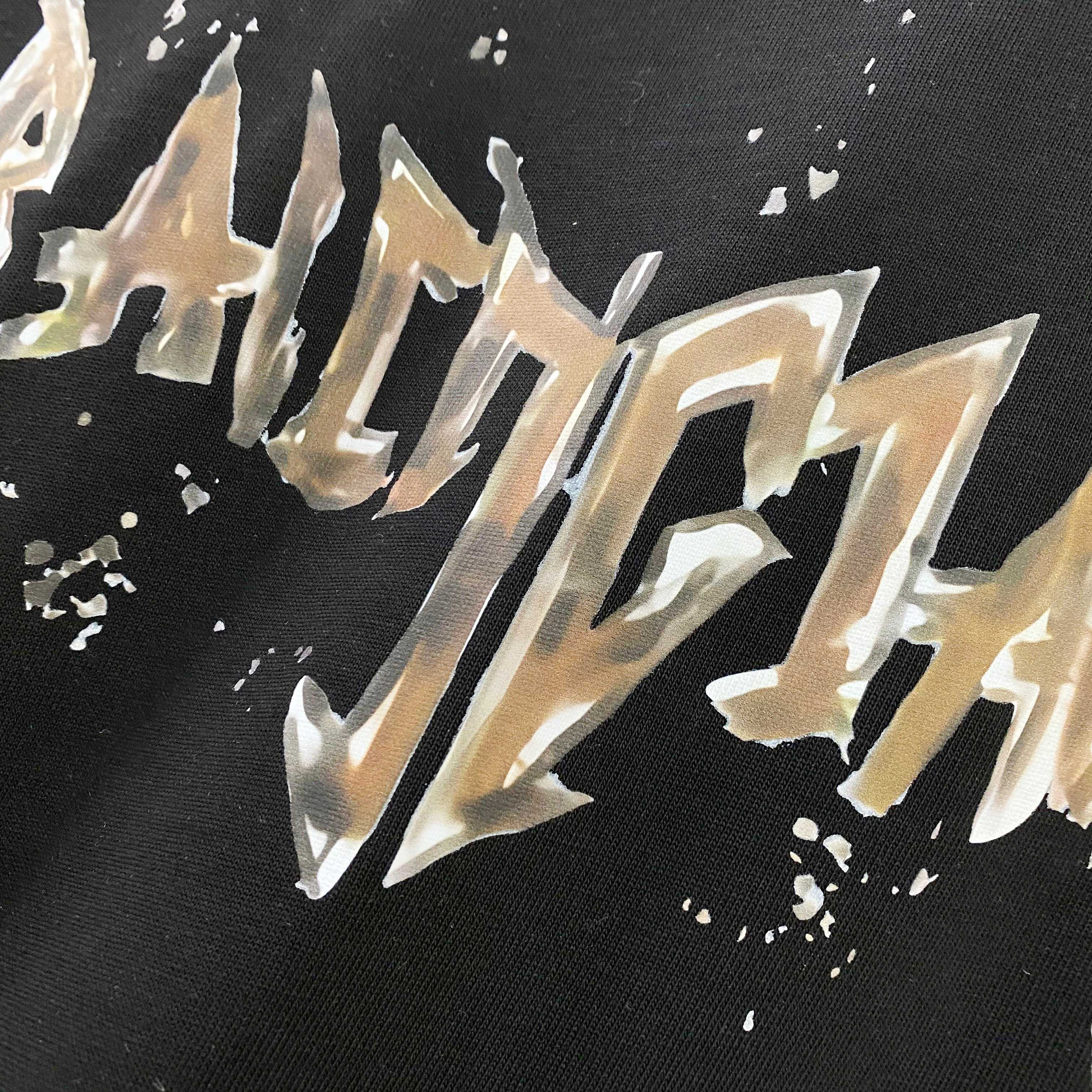 BALENCIAGA 25SS Premium Logo Print Patch Crewneck T-Shirt – Unisex | Sizes 48–56