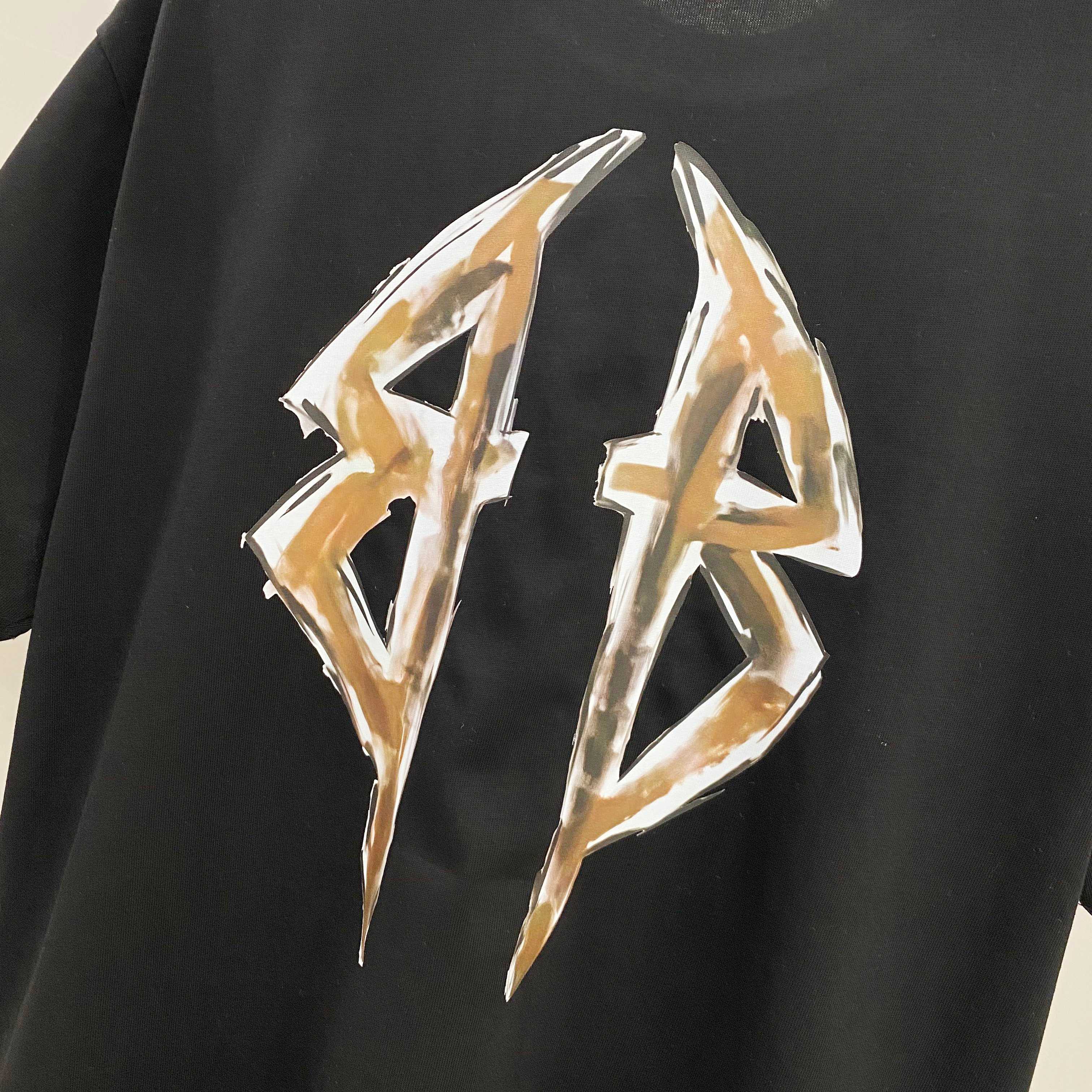 BALENCIAGA 25SS Premium Logo Print Patch Crewneck T-Shirt – Unisex | Sizes 48–56