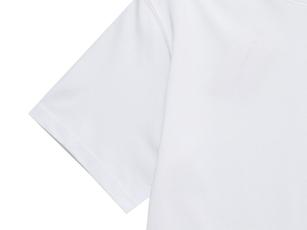 DIOR 2025 Early Spring Gold Thread Logo T-Shirt | Sizes S–XXL