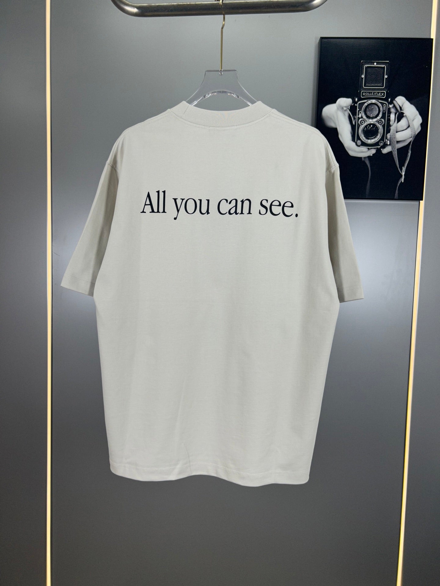 BALENCIAGA 25SS Exclusive Heavyweight Logo Embroidery T-Shirt – Unisex | Sizes S–XXL
