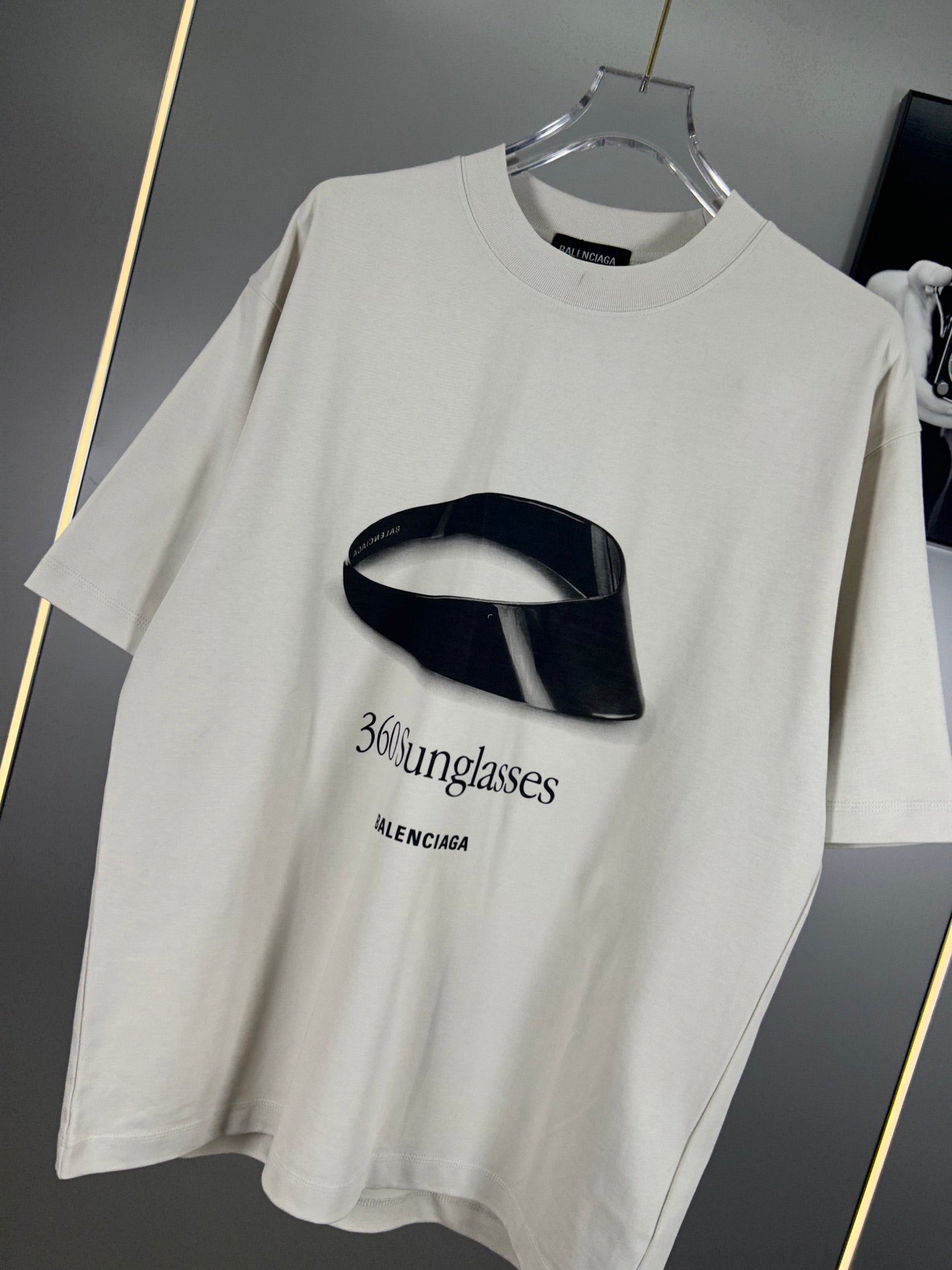 BALENCIAGA 25SS Exclusive Heavyweight Logo Embroidery T-Shirt – Unisex | Sizes S–XXL