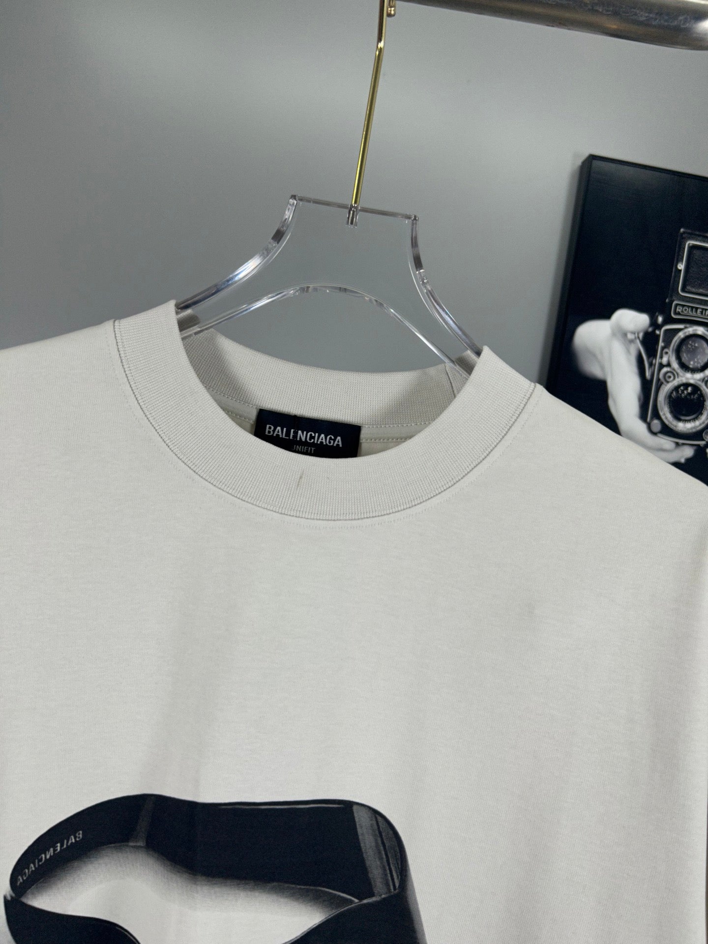 BALENCIAGA 25SS Exclusive Heavyweight Logo Embroidery T-Shirt – Unisex | Sizes S–XXL