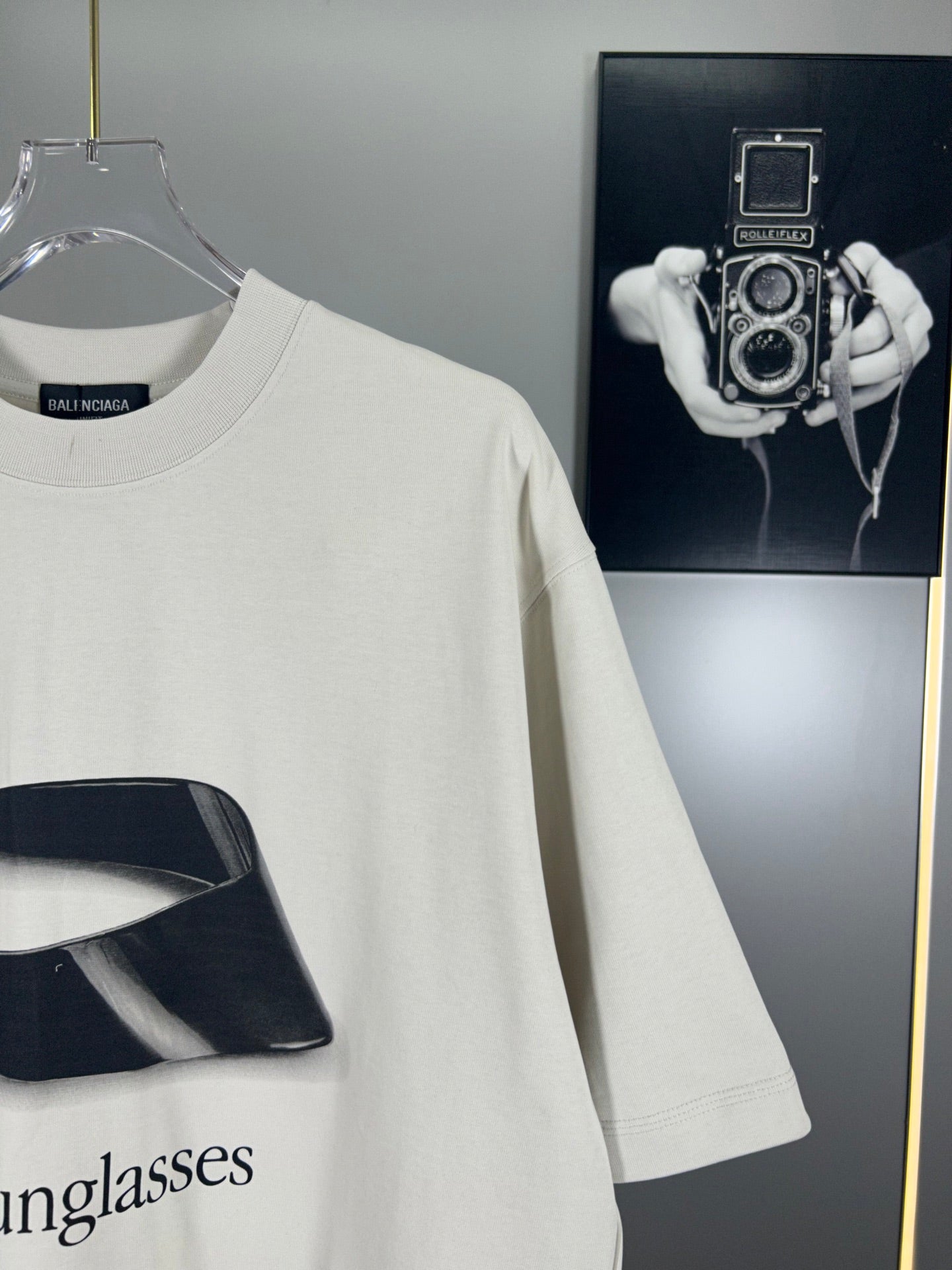 BALENCIAGA 25SS Exclusive Heavyweight Logo Embroidery T-Shirt – Unisex | Sizes S–XXL