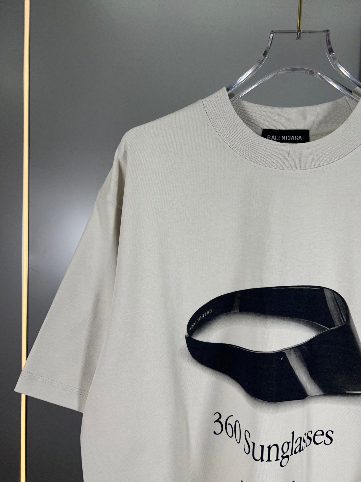 BALENCIAGA 25SS Exclusive Heavyweight Logo Embroidery T-Shirt – Unisex | Sizes S–XXL